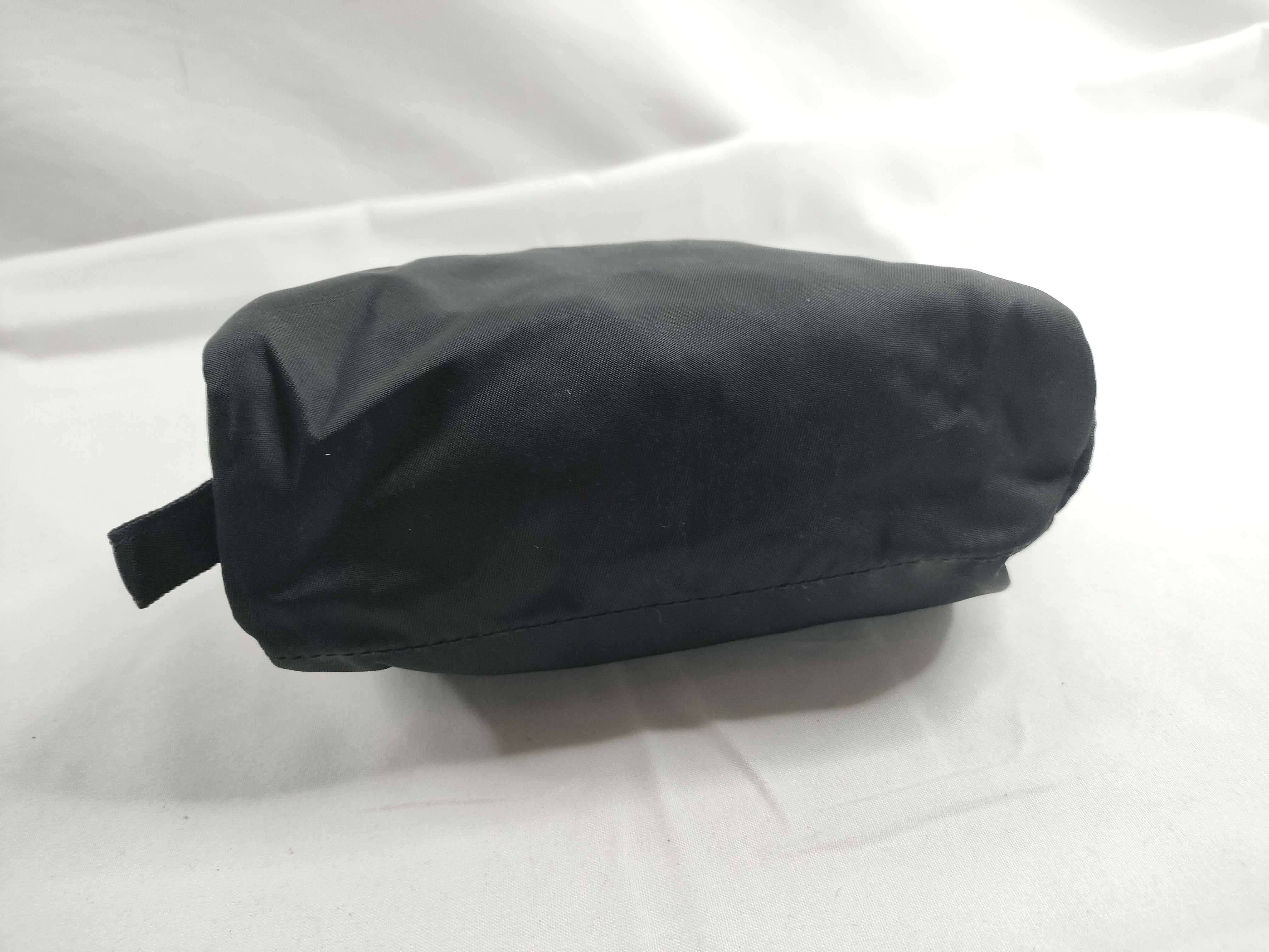 Nylon Prada Triangle Logo Nylon Pouch — view 4