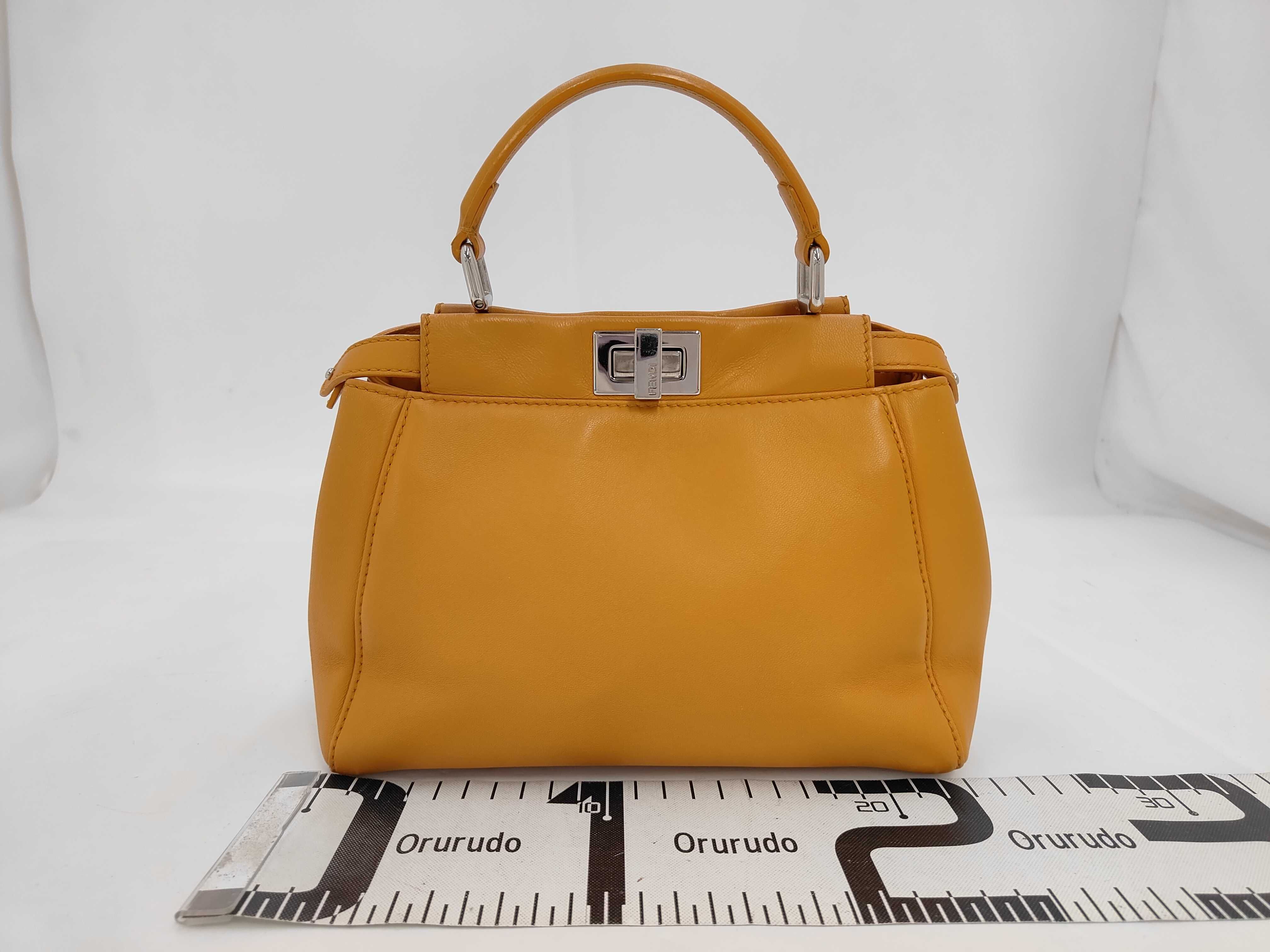 Peekaboo Small Handbag with Silver Hardware — view 2