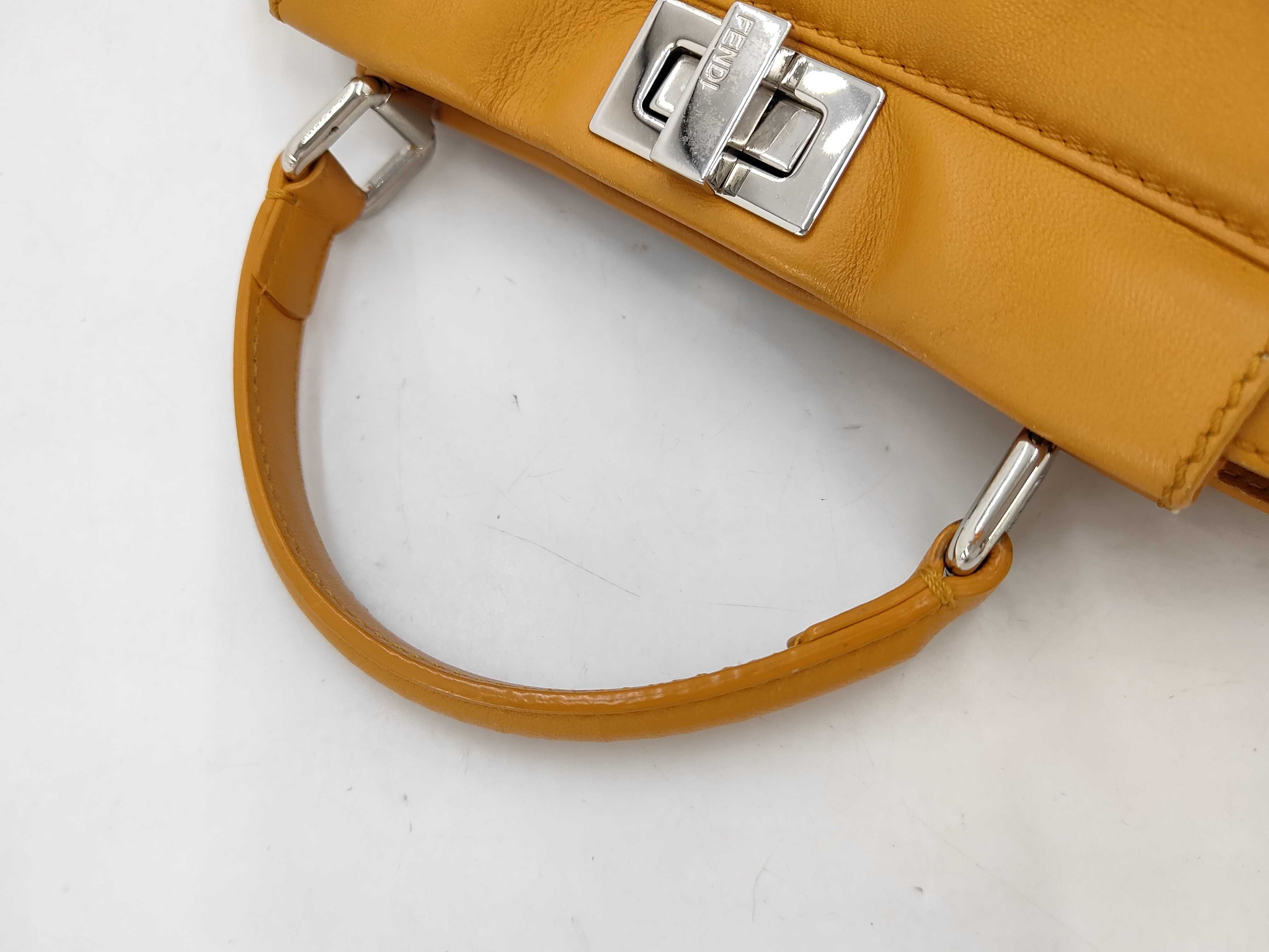 Peekaboo Small Handbag with Silver Hardware — view 4