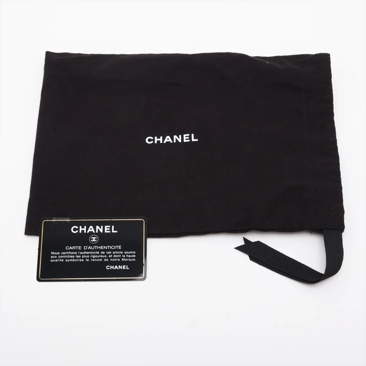 Mini Matelassé Lambskin 2-Way Shoulder Bag, Black with Gold Hardware, 30273901 (Serial Number in the 30s) — view 10