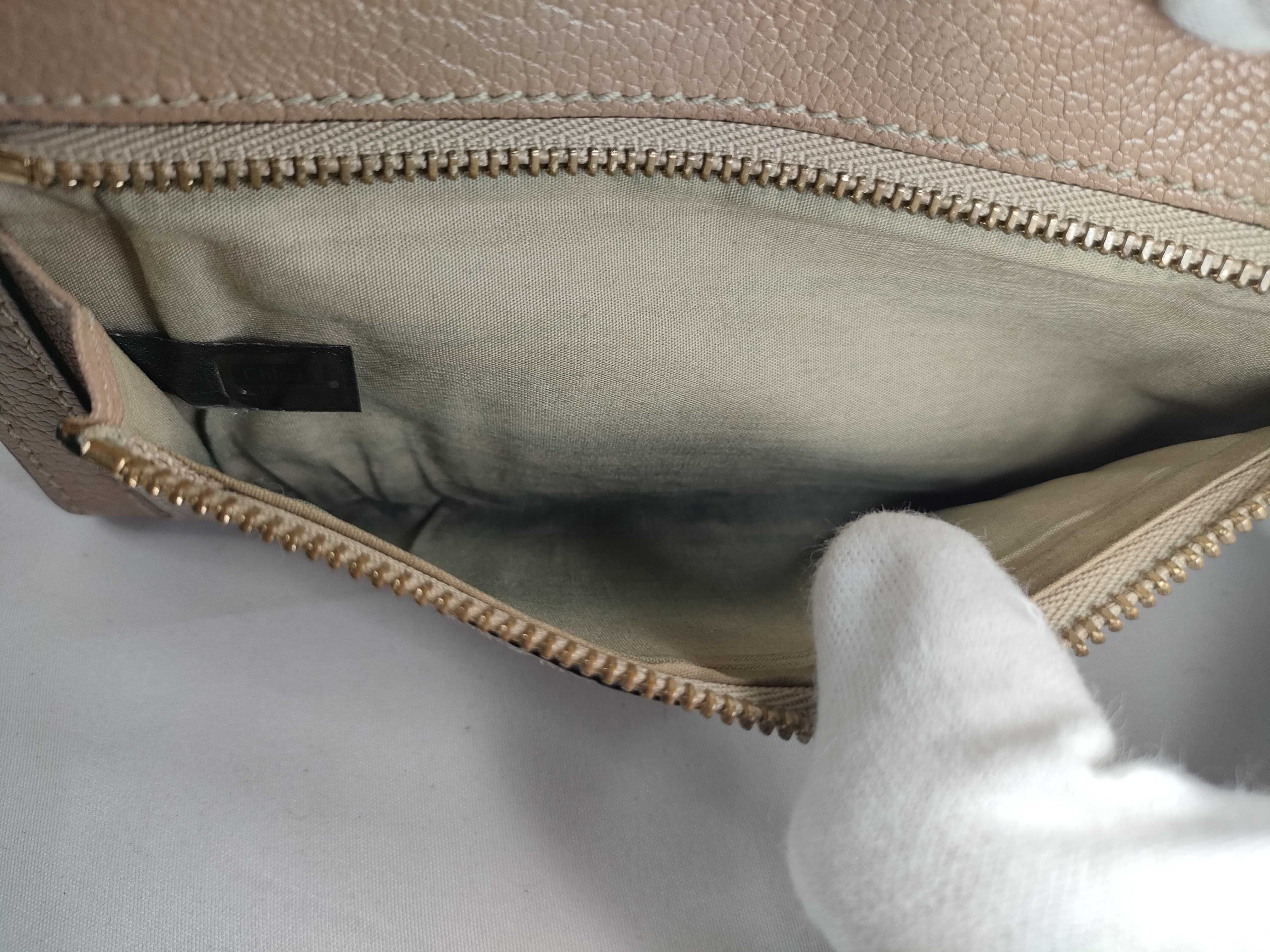 leather turn-lock long wallet — view 15