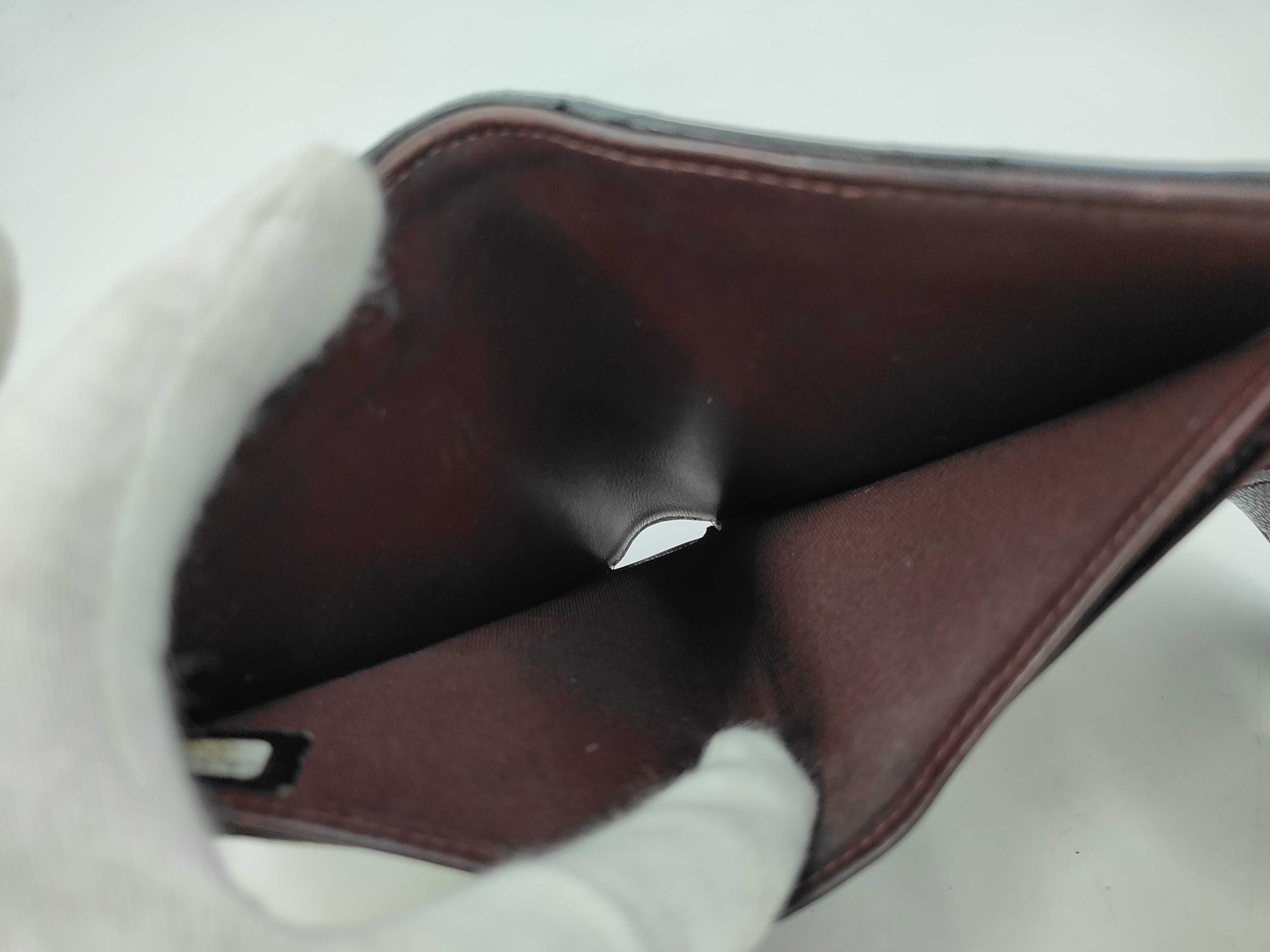 Black Caviar Leather Matelassé Wallet (Serial Number 27) — view 6