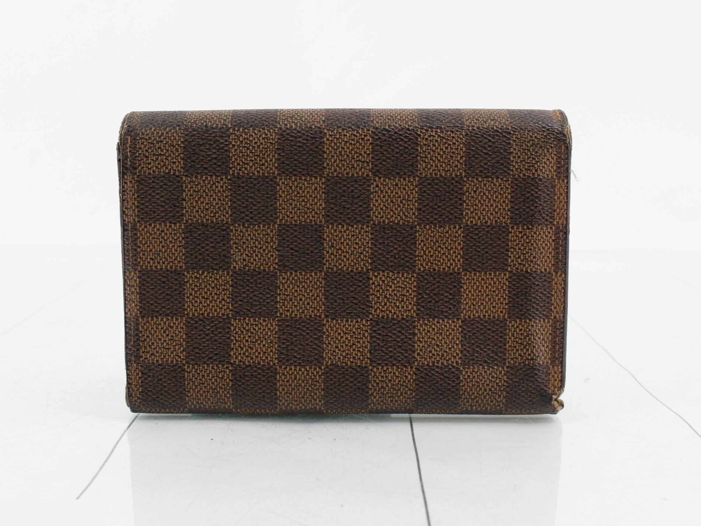 Damier Porte Trésor Etui Papier Tri-fold Wallet — view 2
