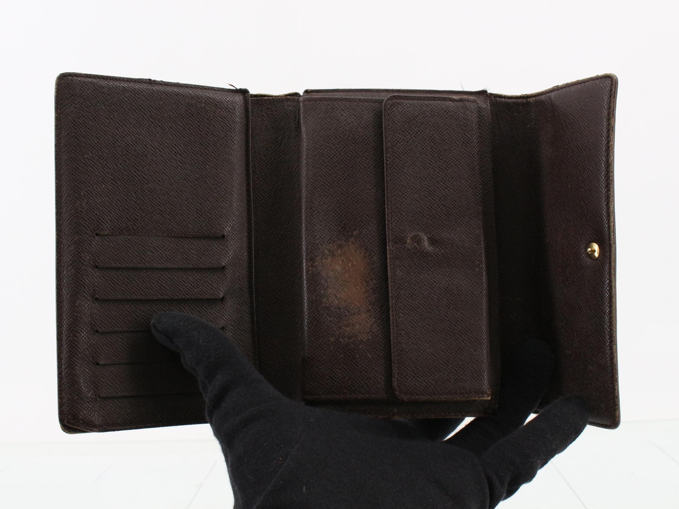 Damier Porte Trésor Etui Papier Tri-fold Wallet — view 4