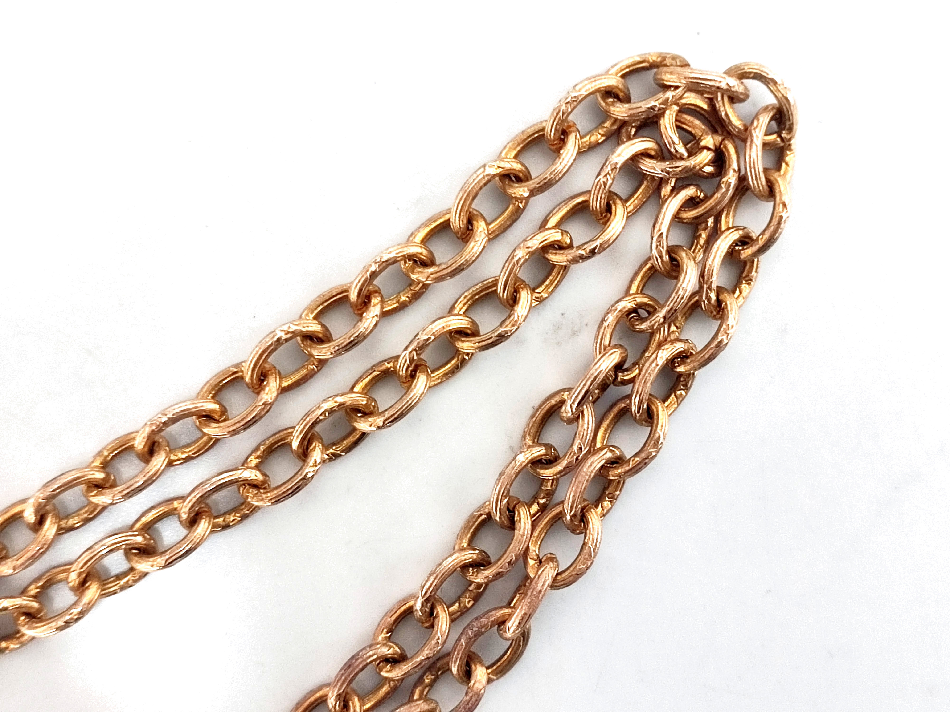 Coco Mark Mesh Pattern Necklace 2 8 Necklace — view 9