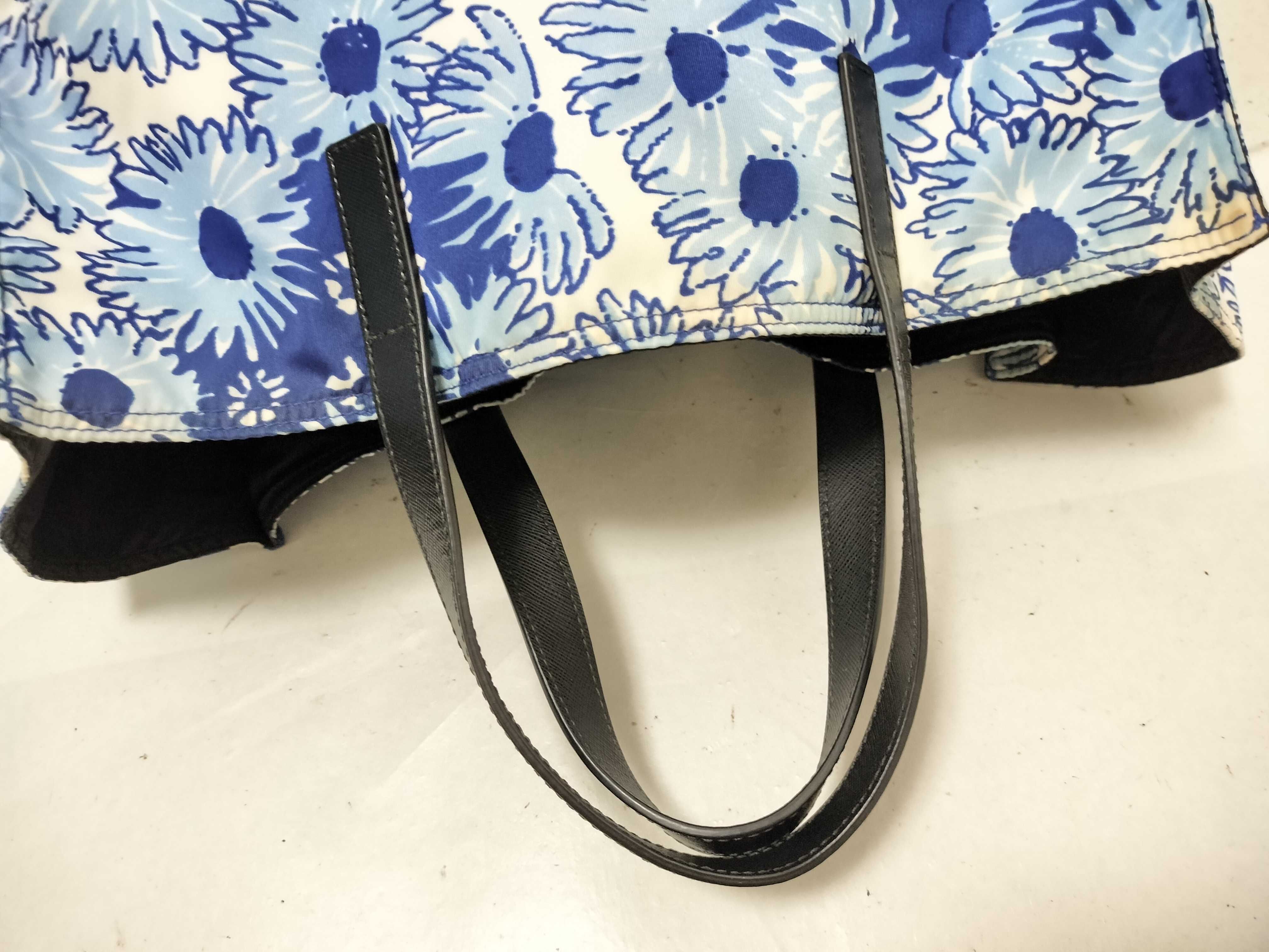 tote bag, floral pattern tote bag — view 3