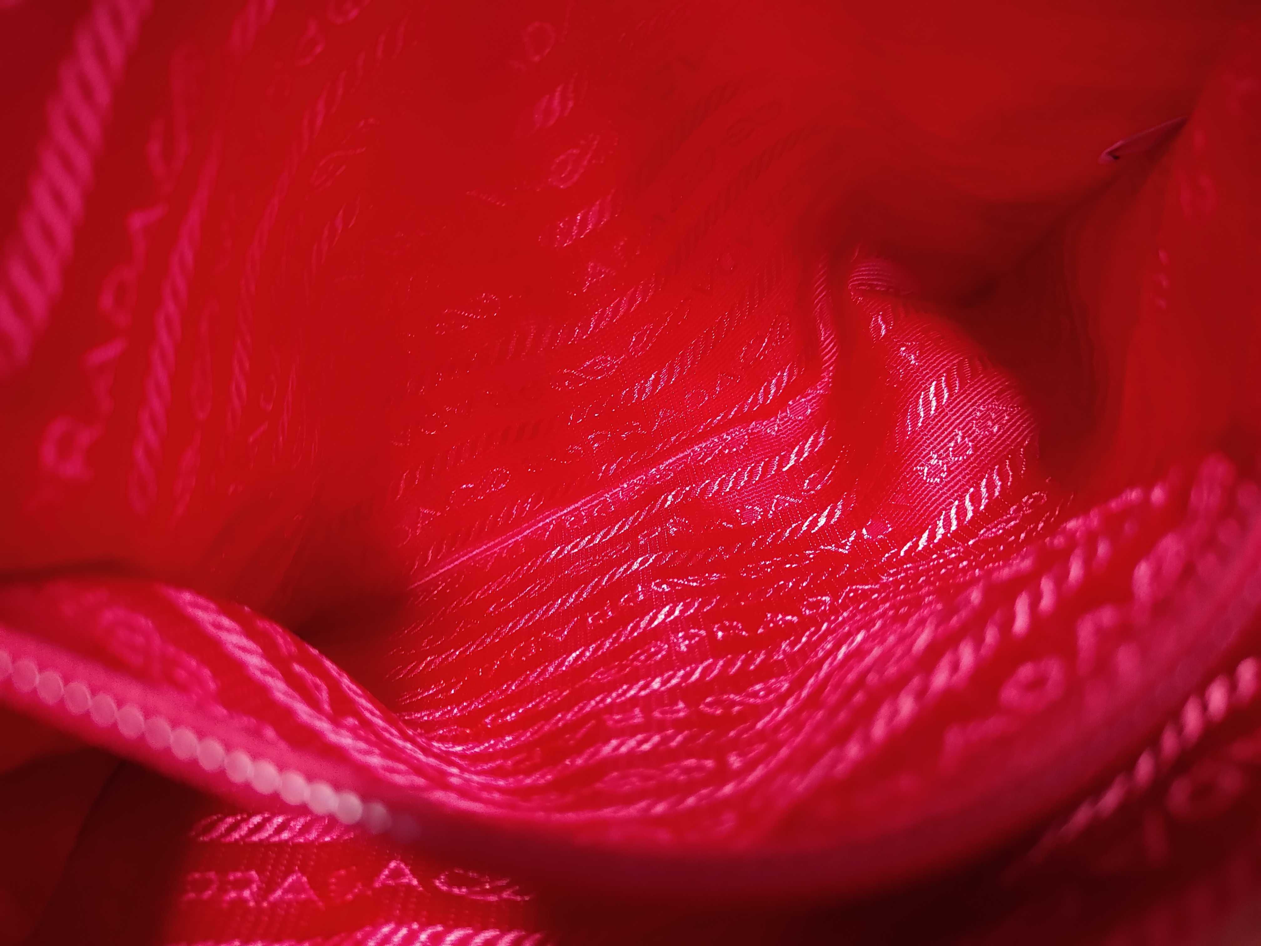 Nylon Handbag Red Handbag — view 9