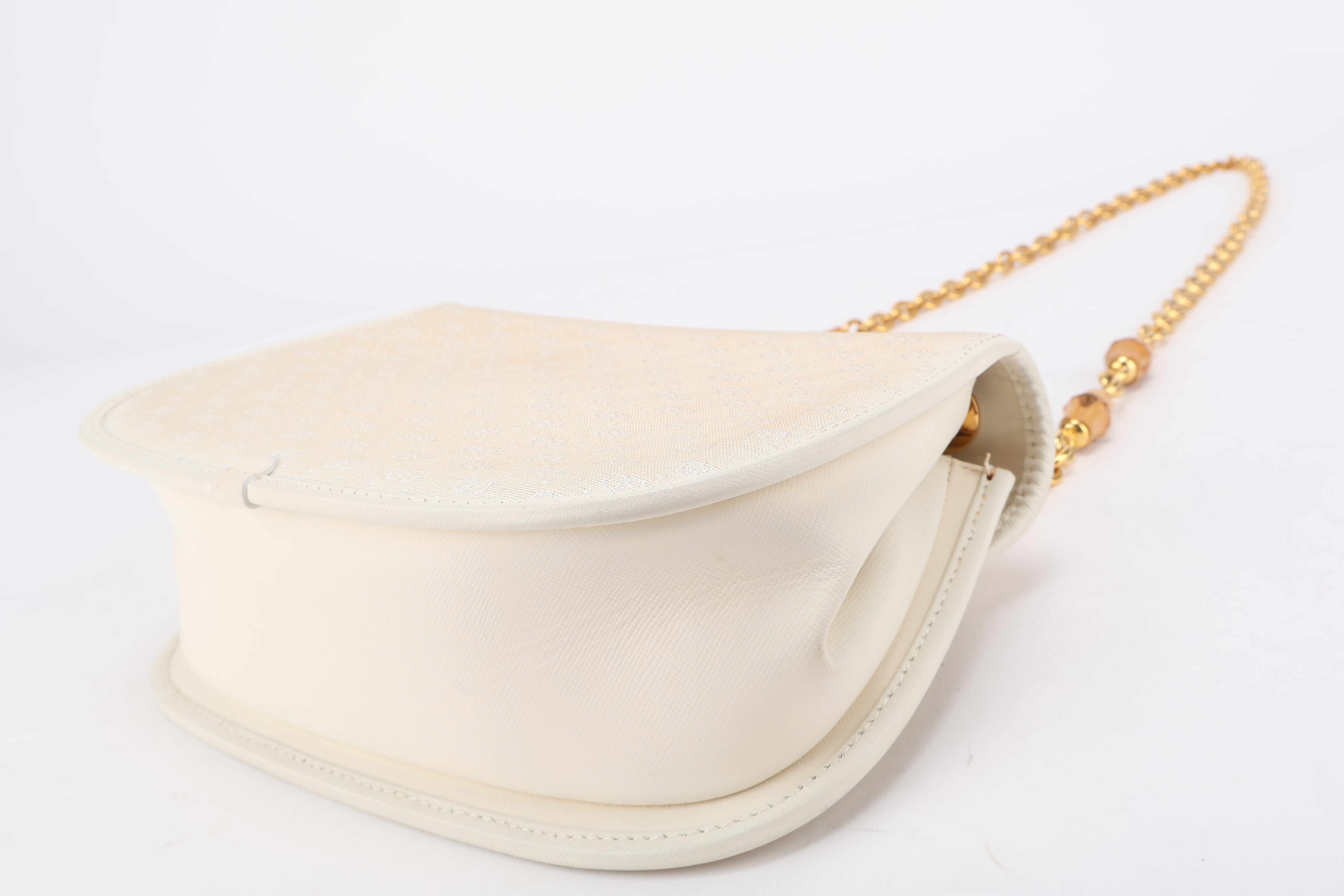 WHITE VINTAGE MICRO GG BAMBOO CANVAS — view 4