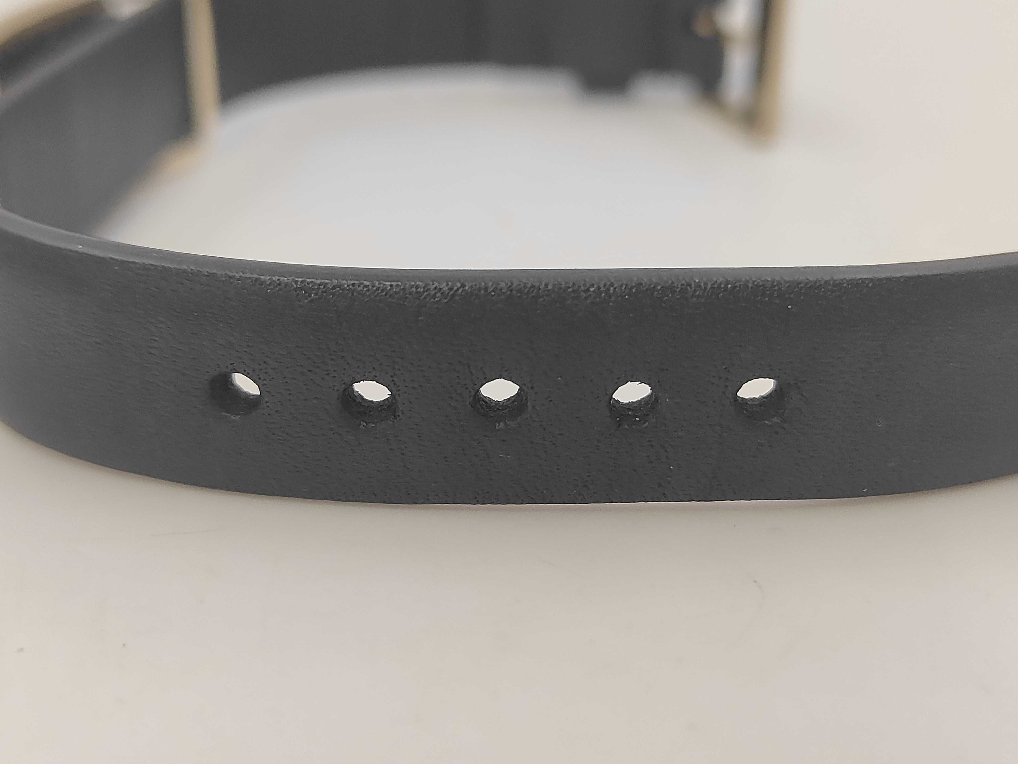 Bracelet/Bangle - Black with Silver Hardware, Lambskin, B19P — view 4