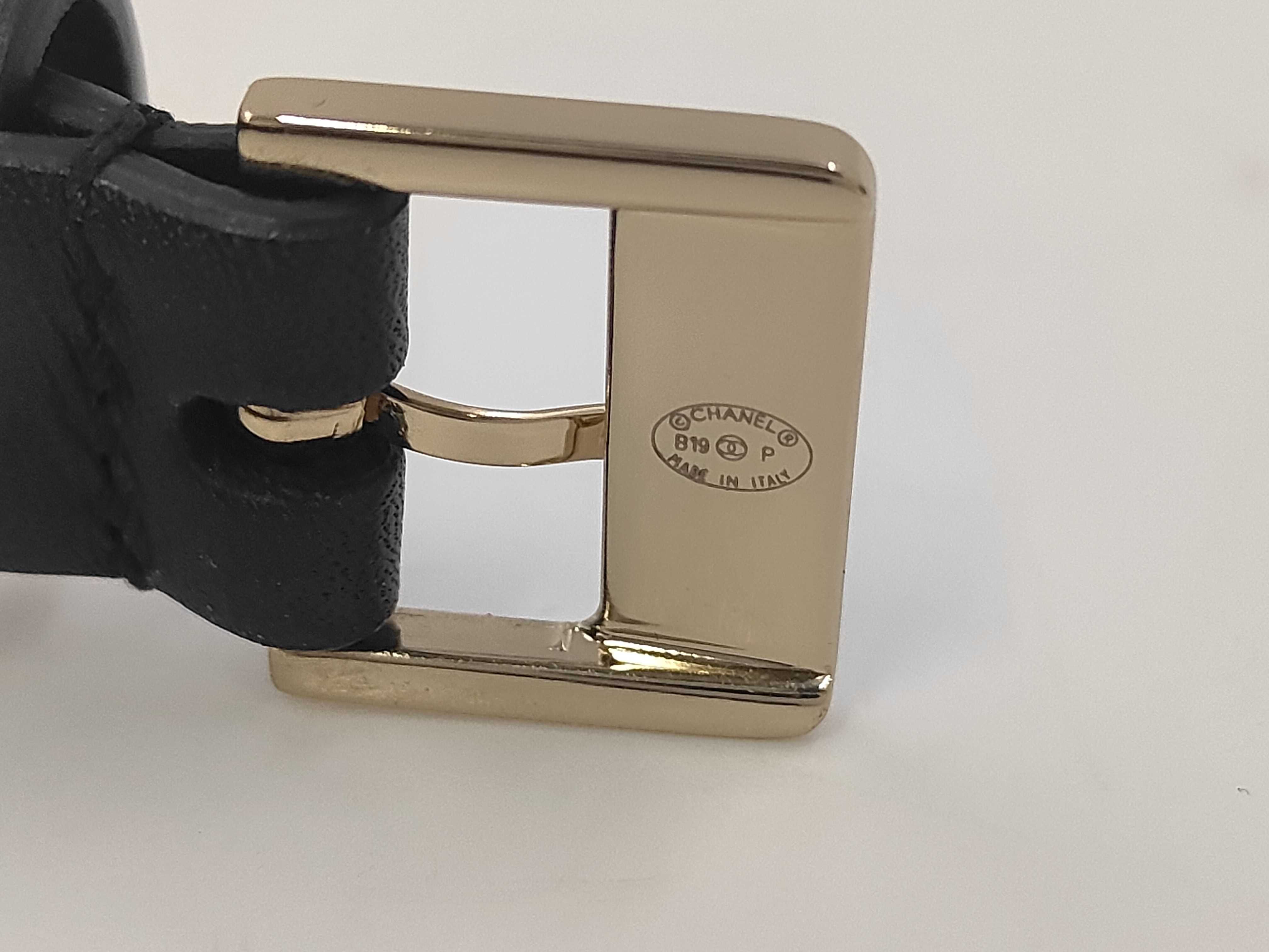 Bracelet/Bangle - Black with Silver Hardware, Lambskin, B19P — view 5
