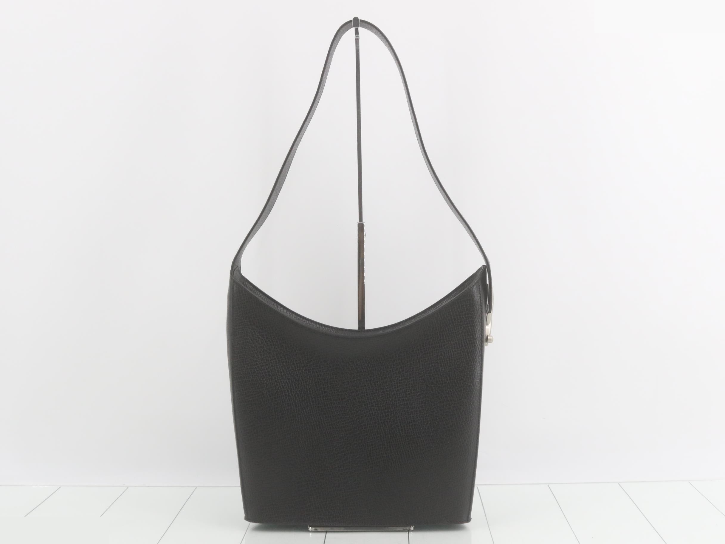 Other lines: Bags - One-shoulder bag - Leather - Black — view 2