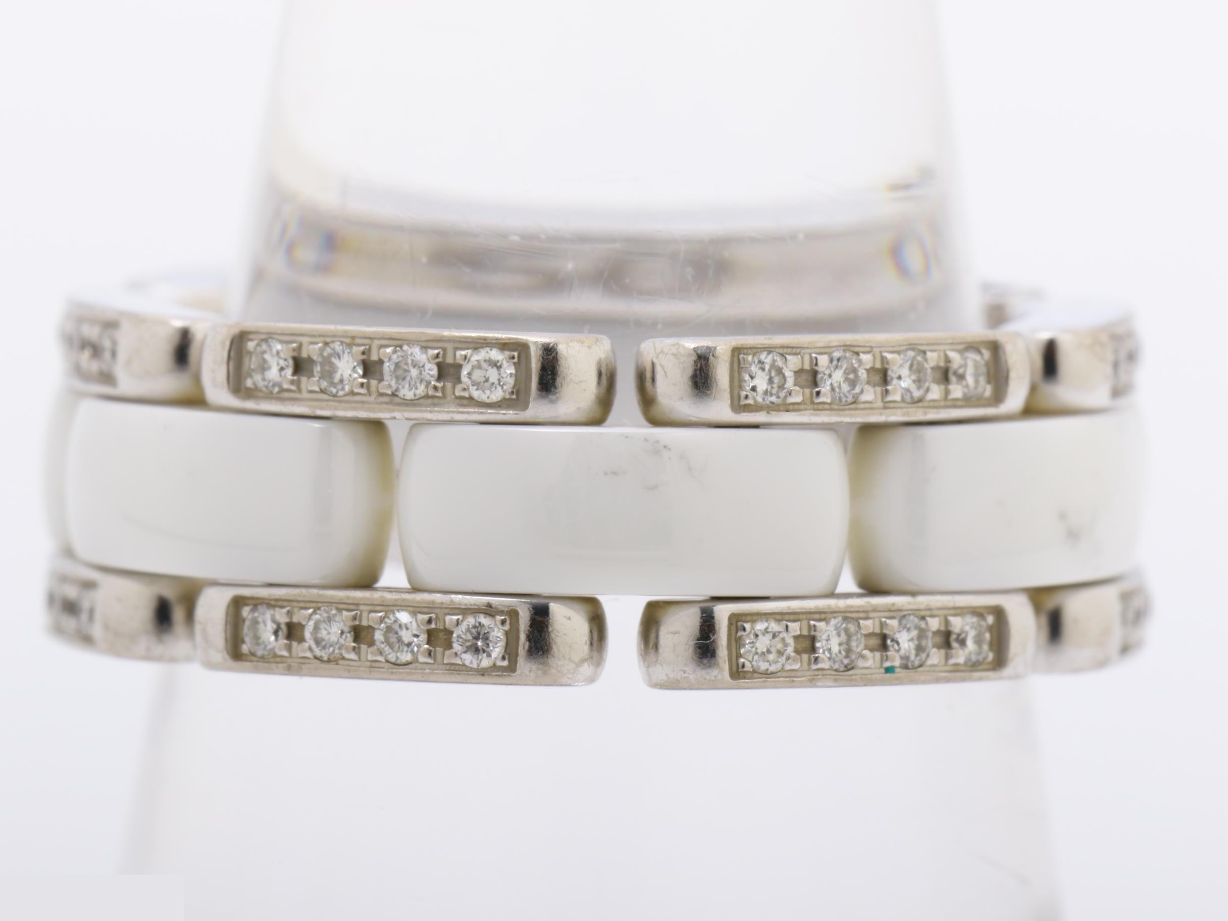 Ultra Collection 750WG Diamond White Ceramic 9.8g #53 — view 3