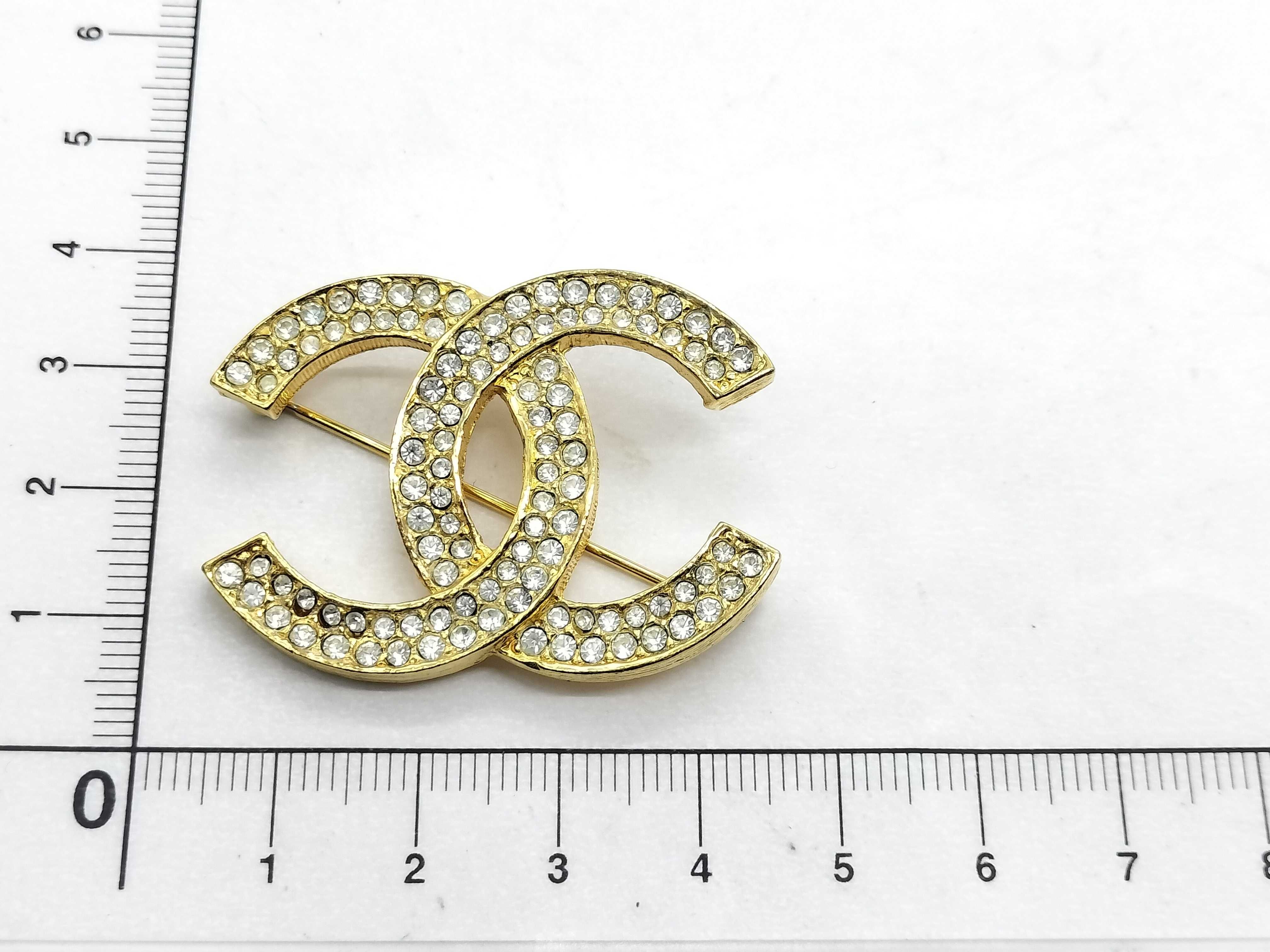 Coco Mark Rhinestone Brooch CP Brooch — view 5