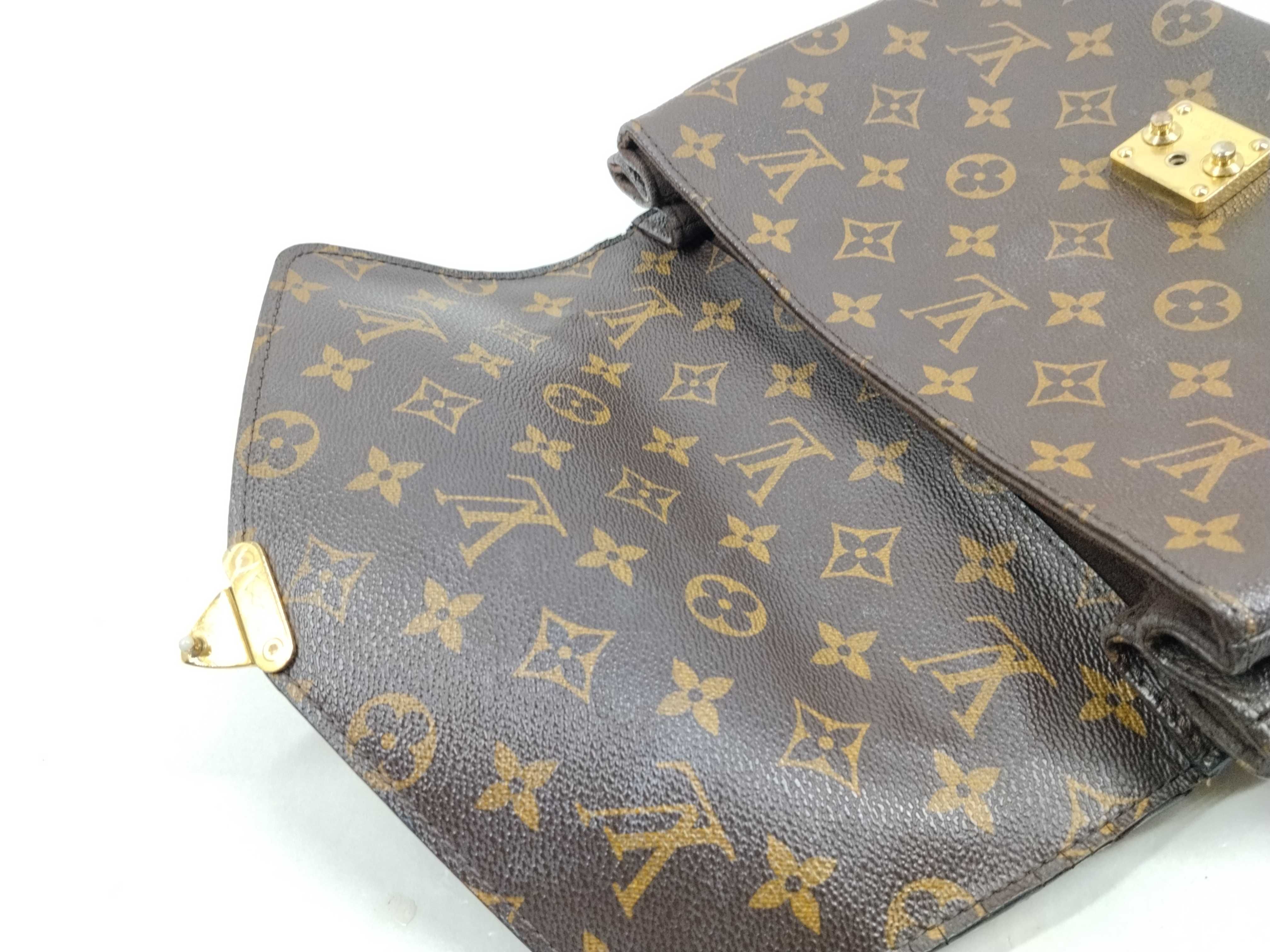 Monogram Pochette Metis MM M44875 DU2166 Brown Shoulder Bag — view 12