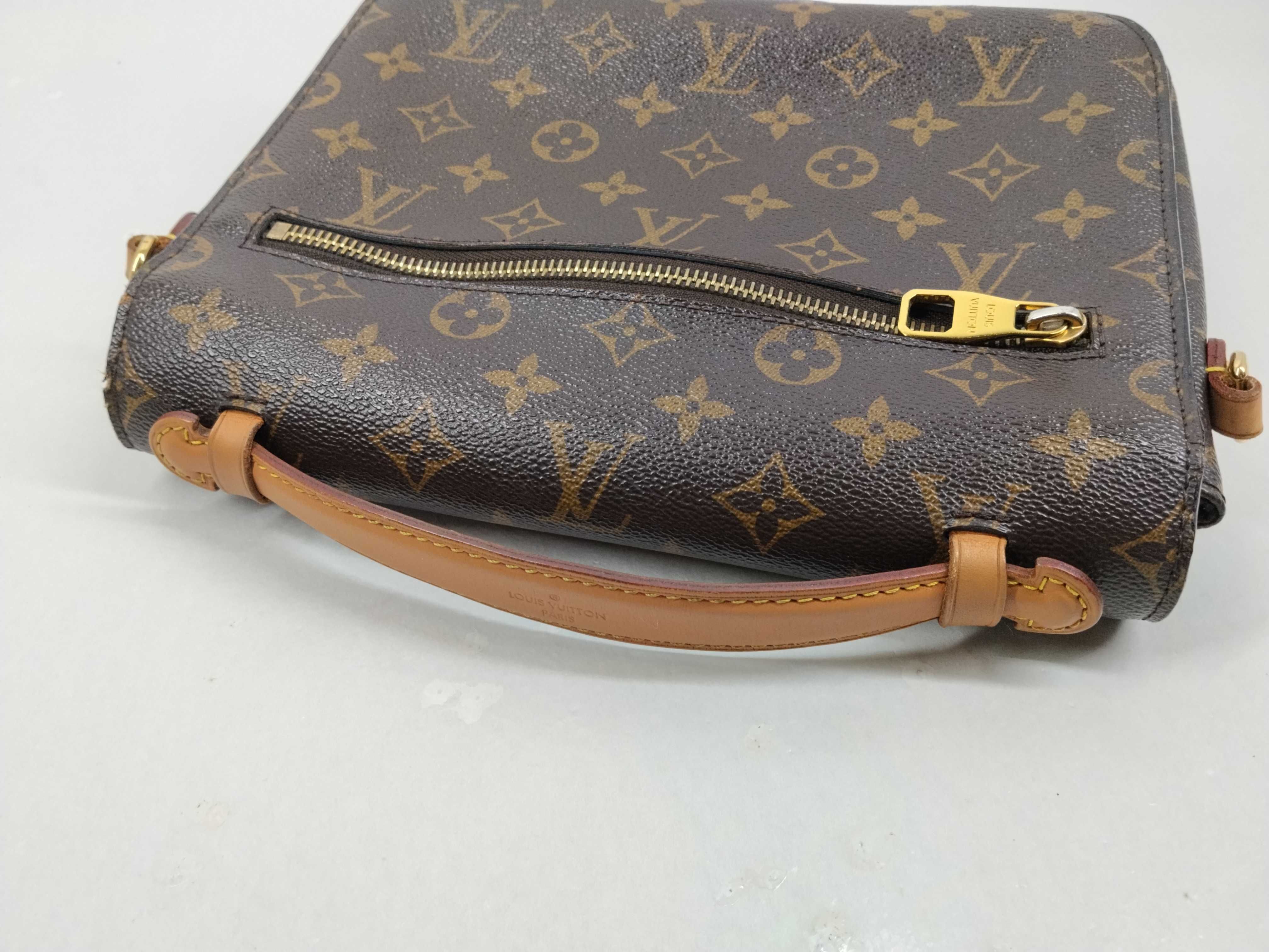 Monogram Pochette Metis MM M44875 DU2166 Brown Shoulder Bag — view 8