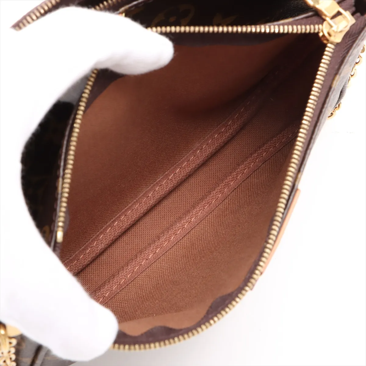 Monogram Multipochette Accessoires M44813 DR3290 Brown (RFID detected) — view 11