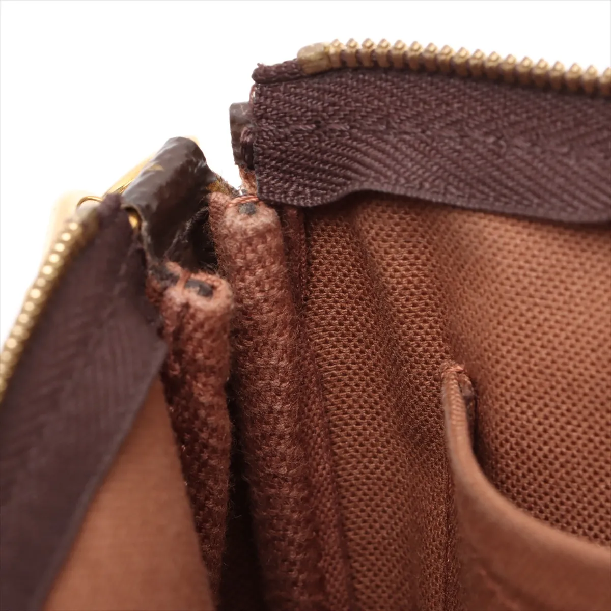 Monogram Multipochette Accessoires M44813 DR3290 Brown (RFID detected) — view 14