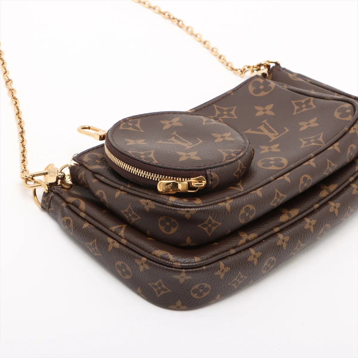 Monogram Multipochette Accessoires M44813 DR3290 Brown (RFID detected) — view 6