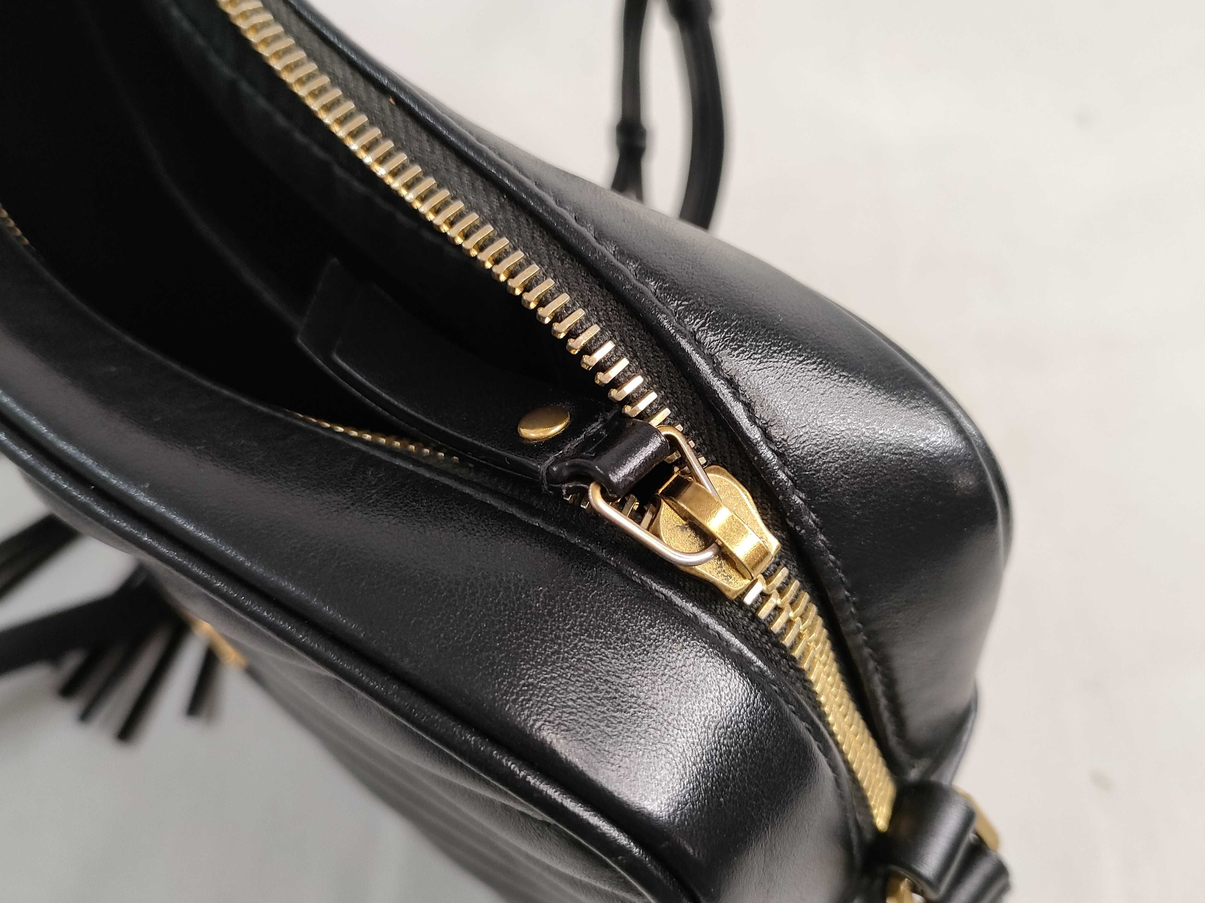 Lou Camera Bag, Black, Tassel Shoulder Bag — view 13