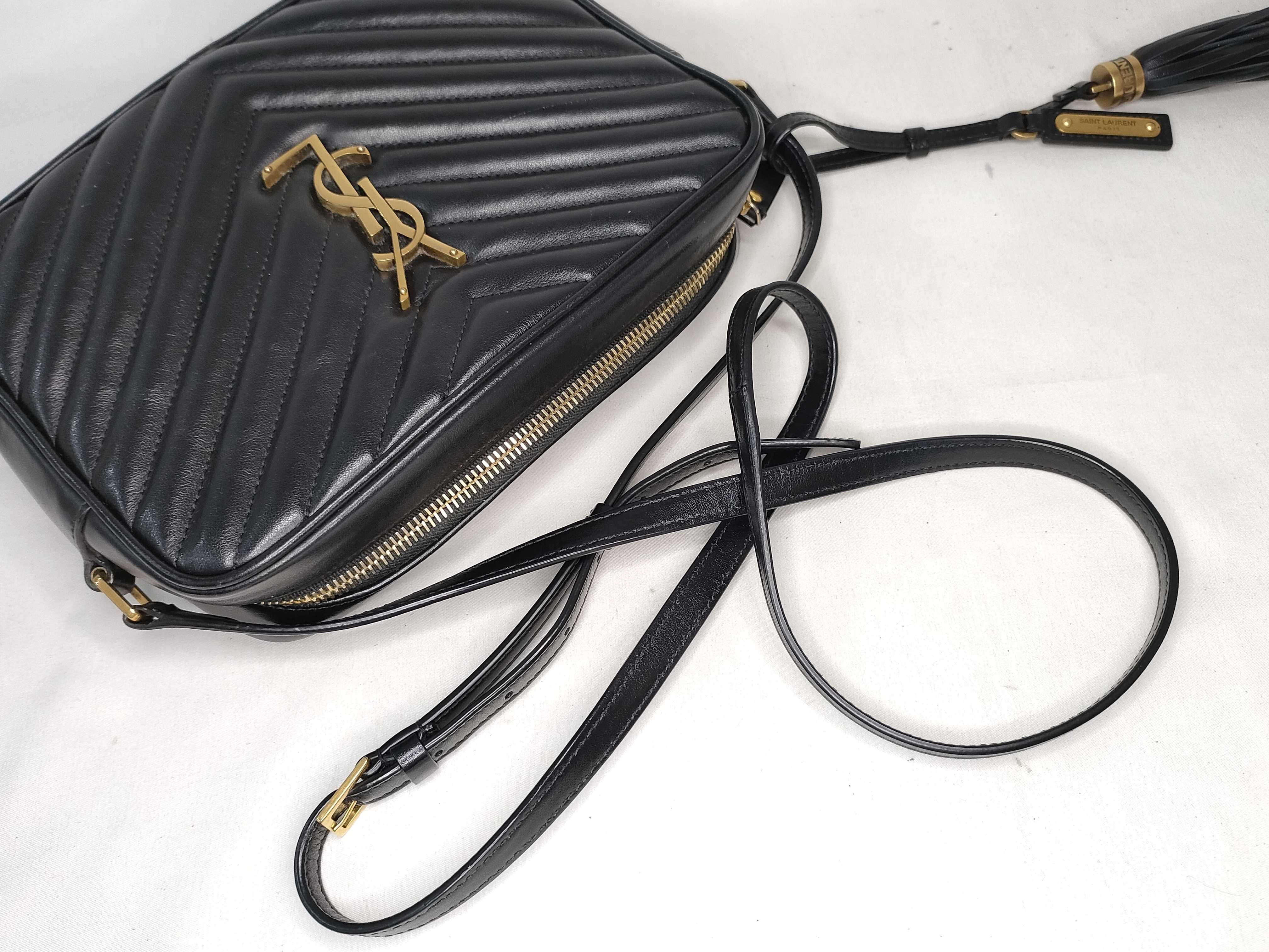 Lou Camera Bag, Black, Tassel Shoulder Bag — view 3