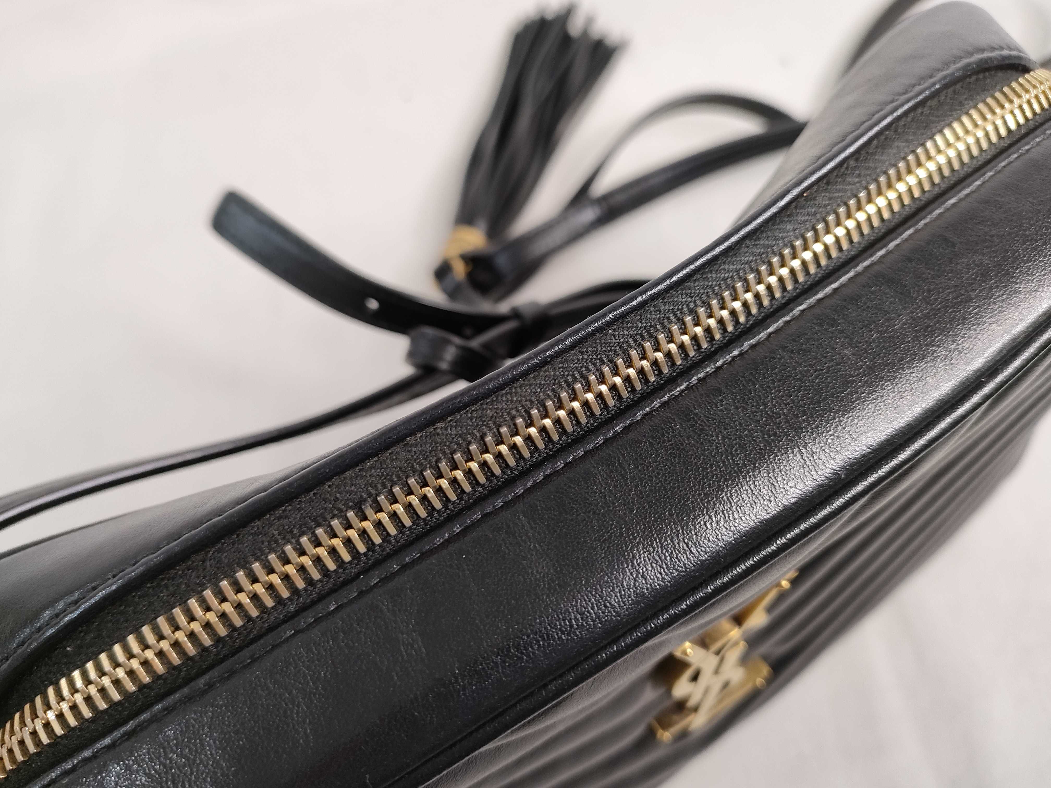 Lou Camera Bag, Black, Tassel Shoulder Bag — view 8