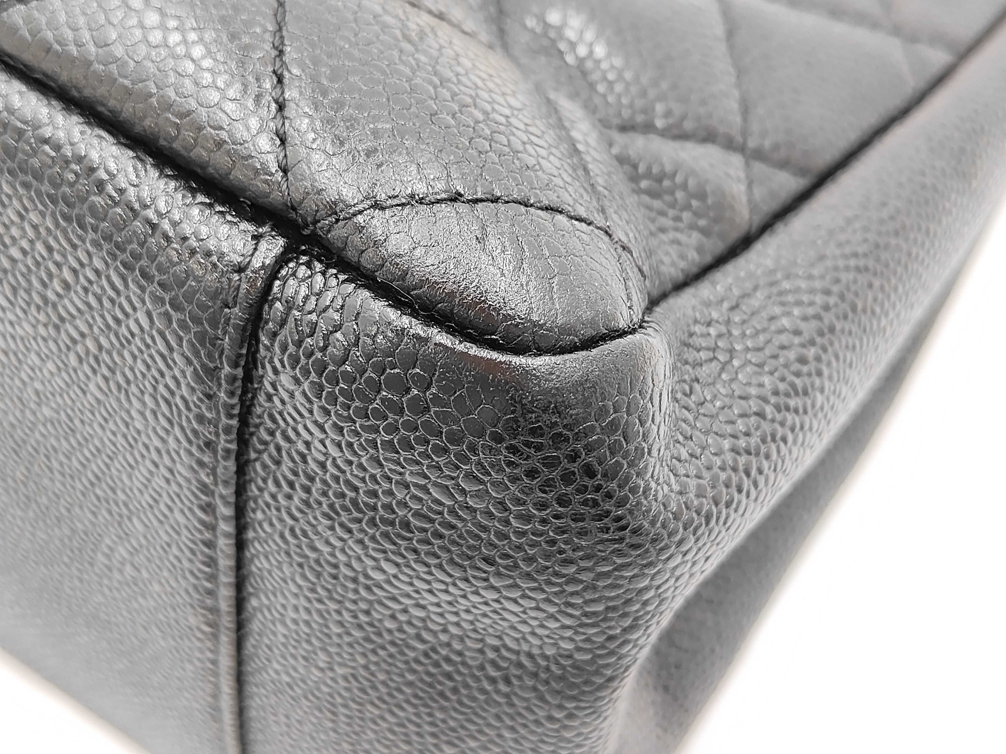 Caviar Skin GST Tote Bag, with seal and card, serial number in the 14 range. — view 4