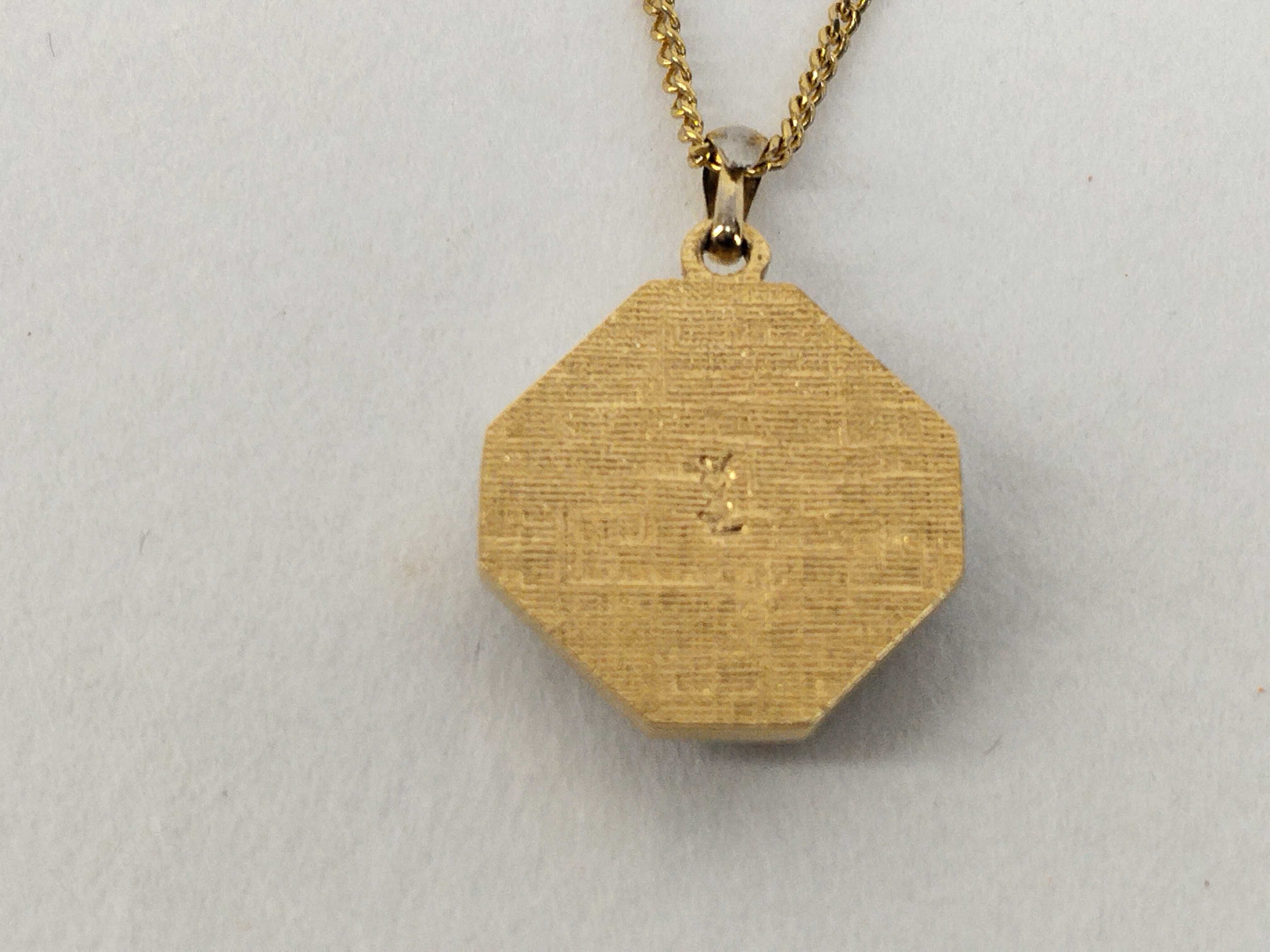 Logo Rhinestone Necklace — view 3