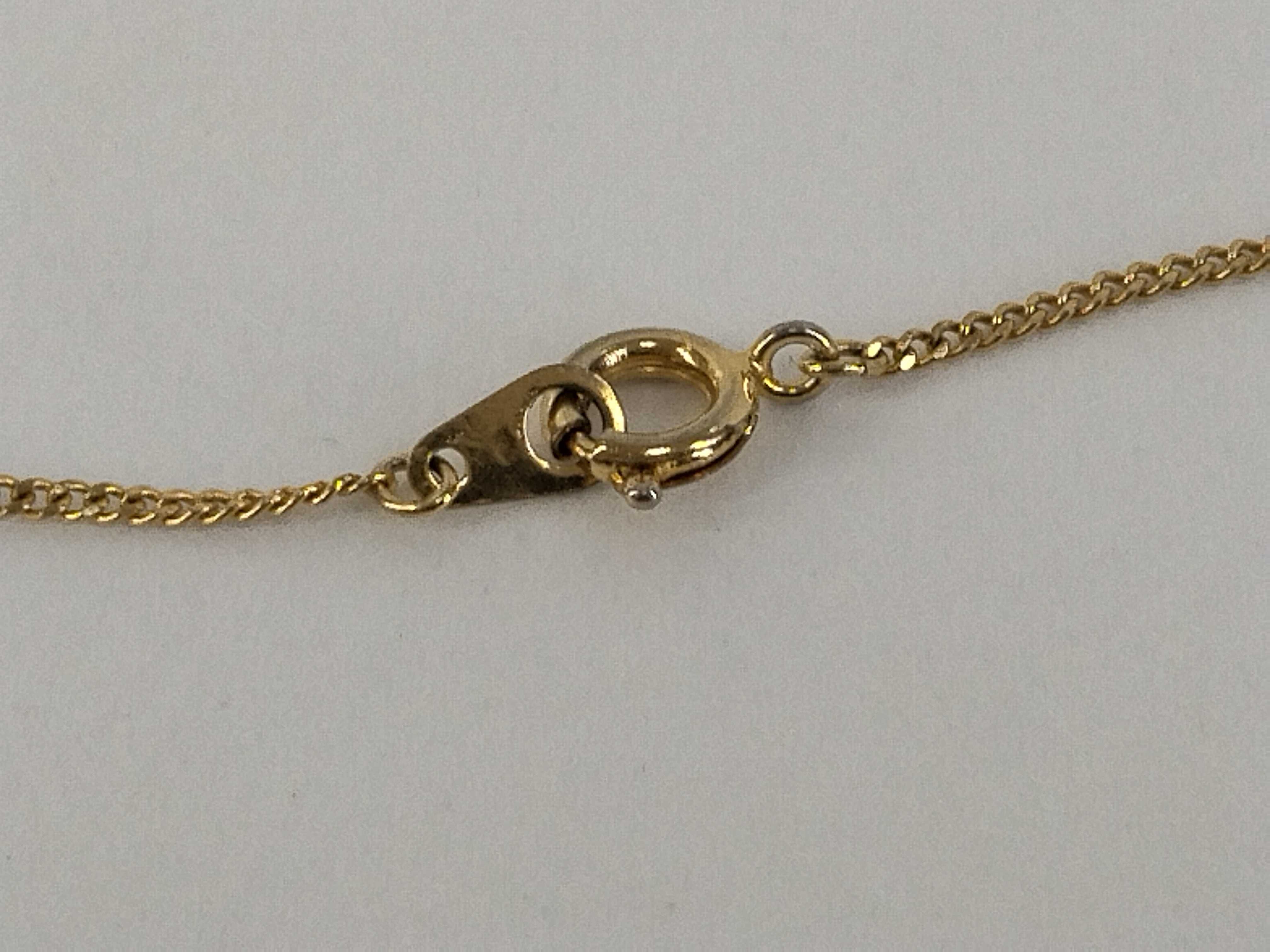 Logo Rhinestone Necklace — view 4