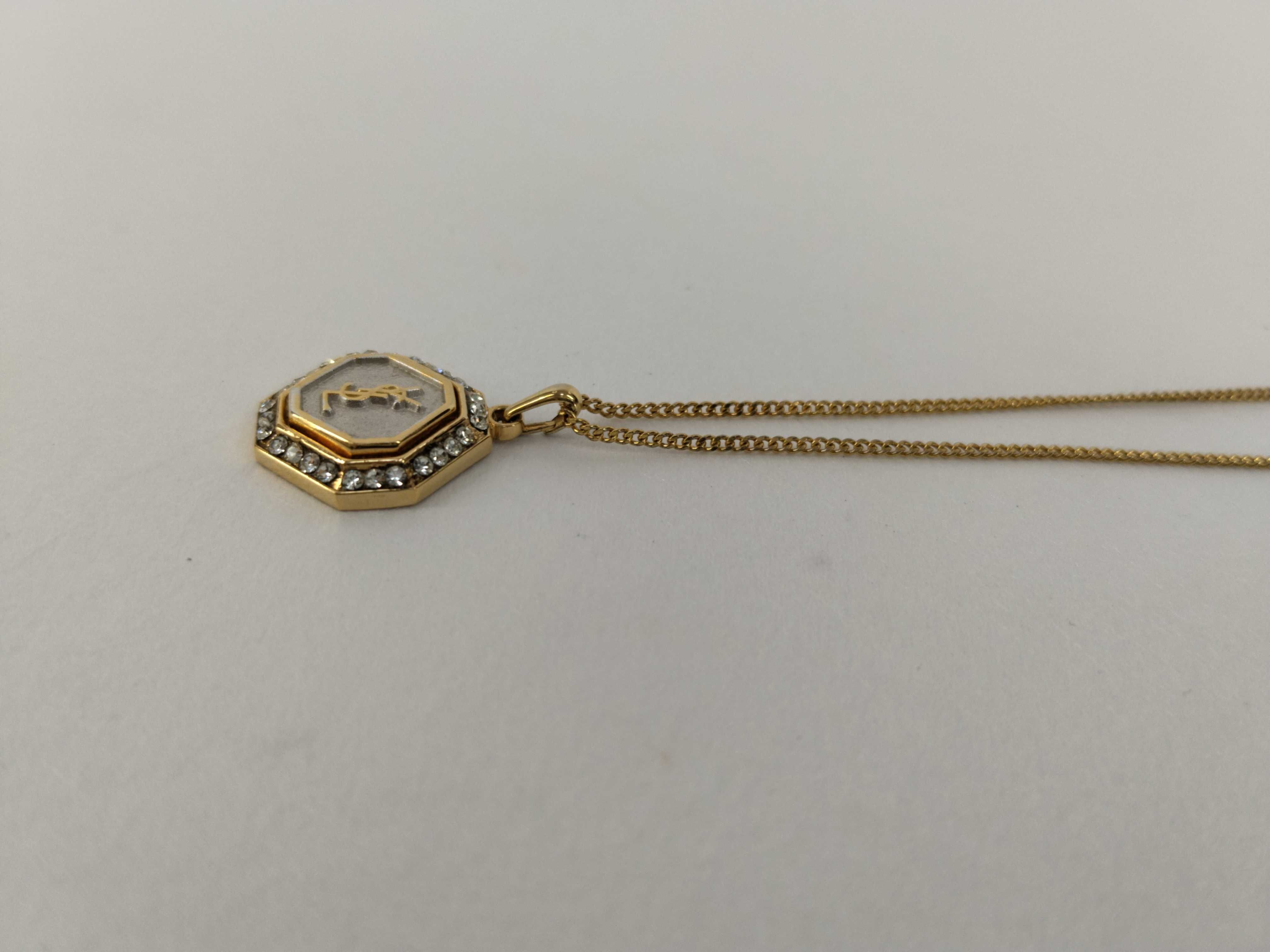 Logo Rhinestone Necklace — view 7