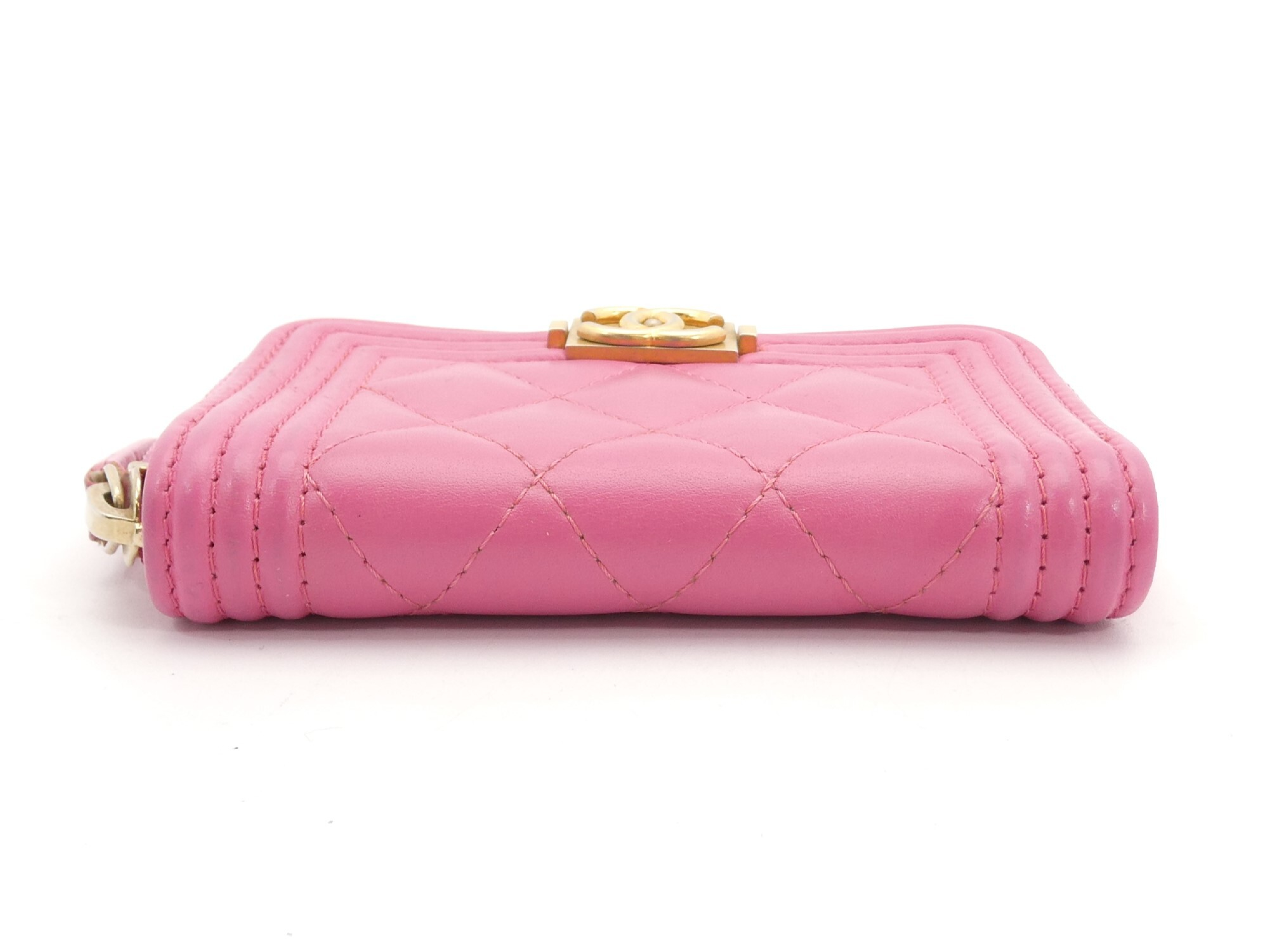Boy Chanel Matelassé Coco Mark Coin Case — view 5