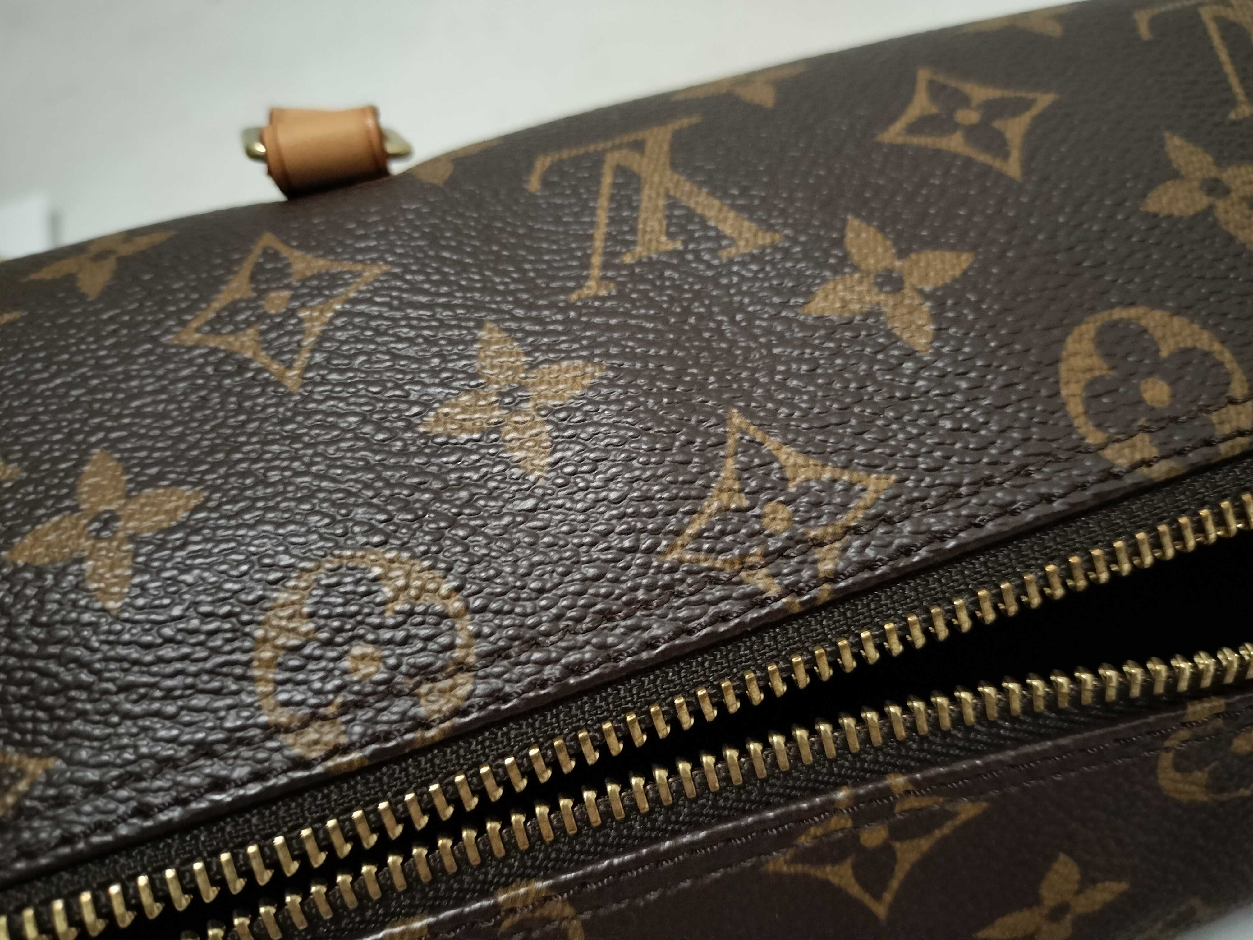 Monogram Papillon 26 M51386 DU0046 Brown Handbag — view 13