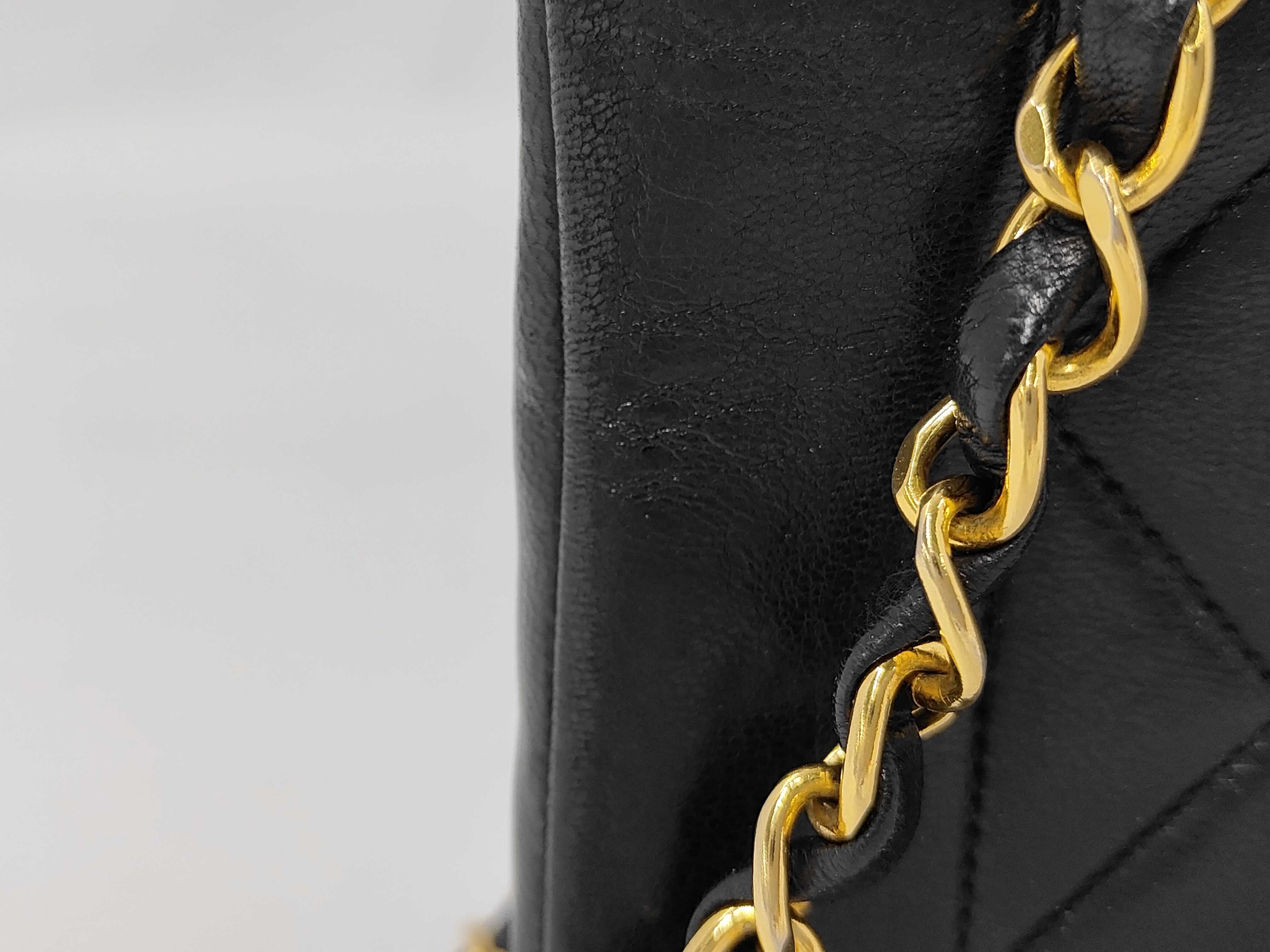 Diana Matelasse Lambskin Gold Hardware Chain Shoulder Bag No. 2 Shoulder Bag — view 3