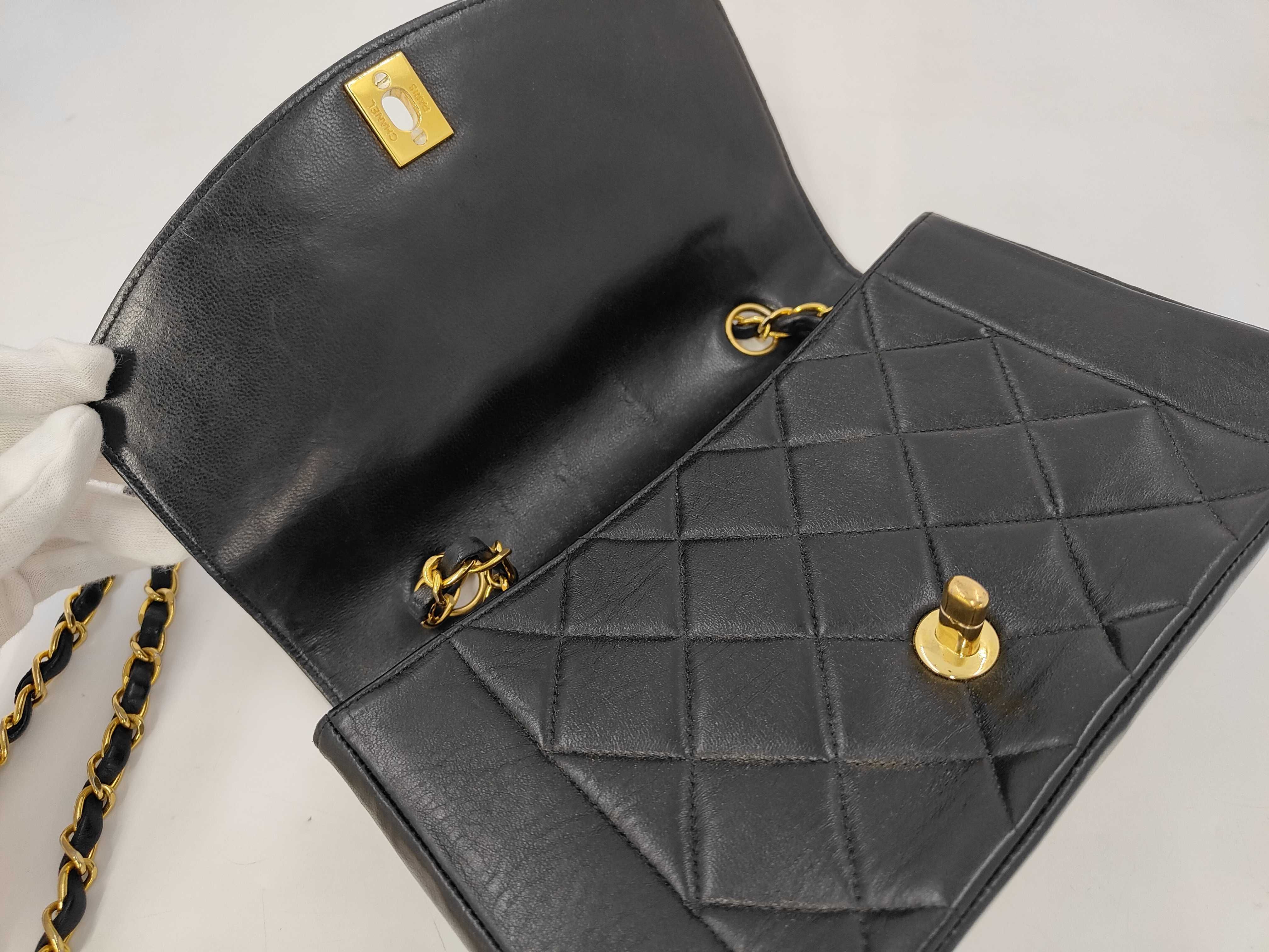 Diana Matelasse Lambskin Gold Hardware Chain Shoulder Bag No. 2 Shoulder Bag — view 8