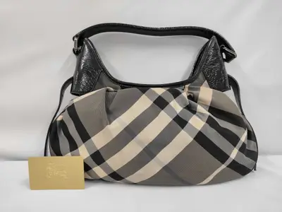 Nova Check Nylon One-Handbag Shoulder Bag