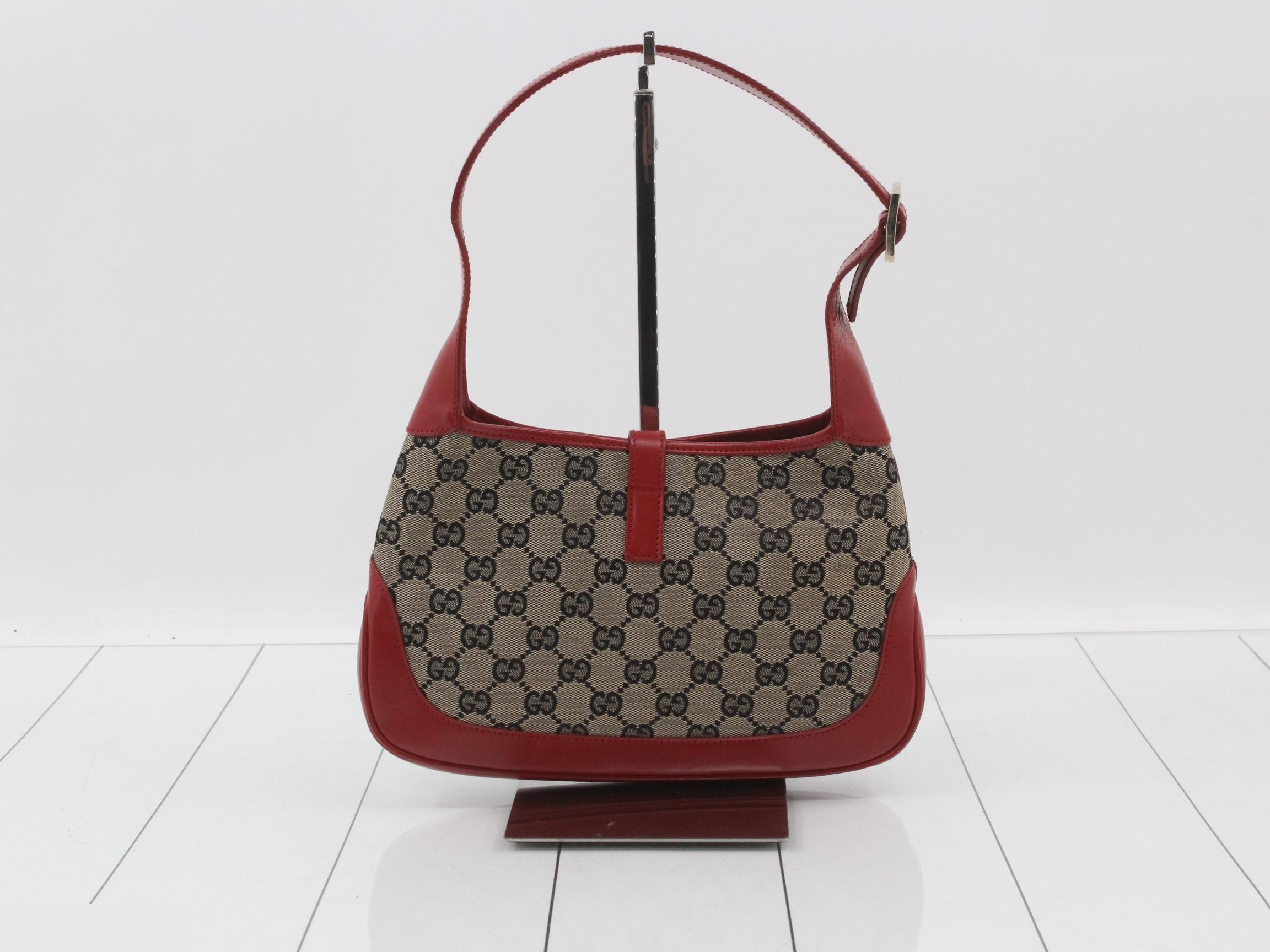 GG Canvas (Bag) - Handbag - Jackie - Red — view 2
