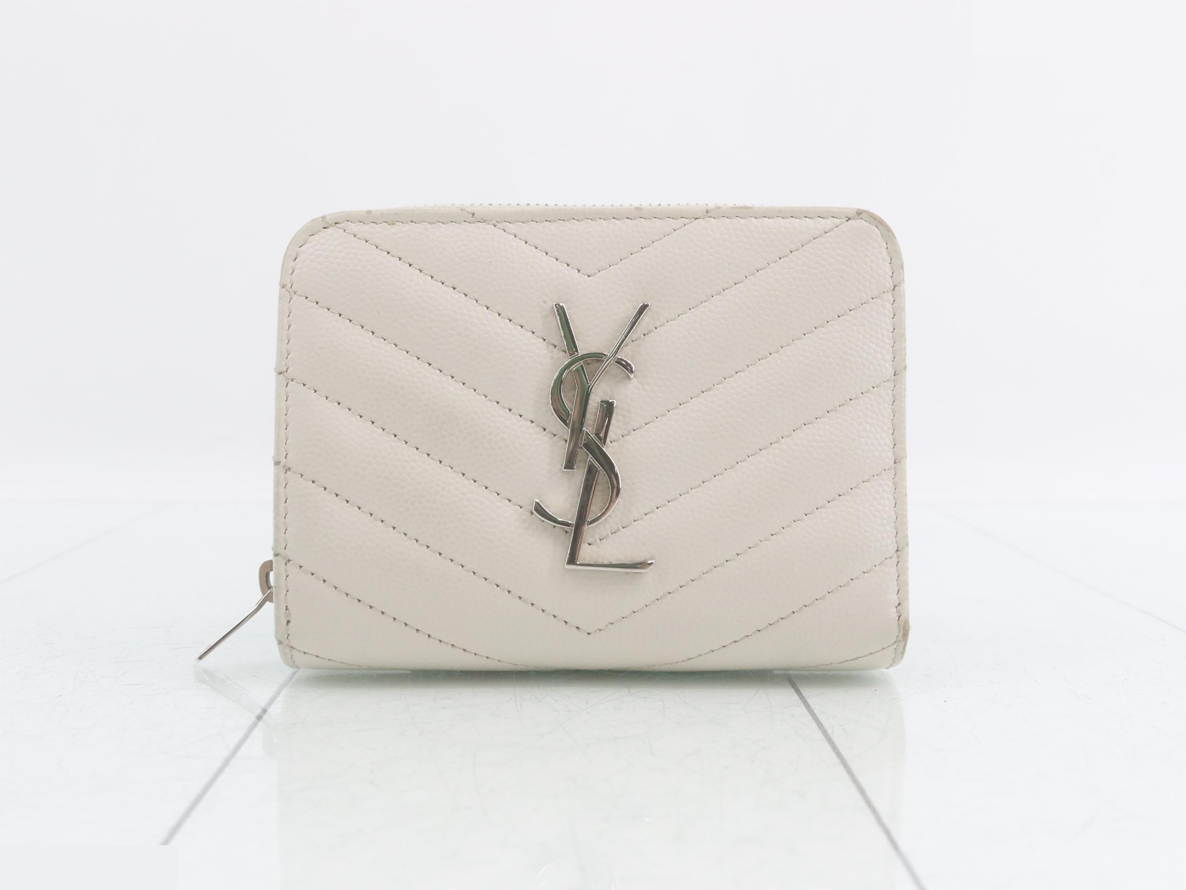 Monogram (bag) and wallet, white