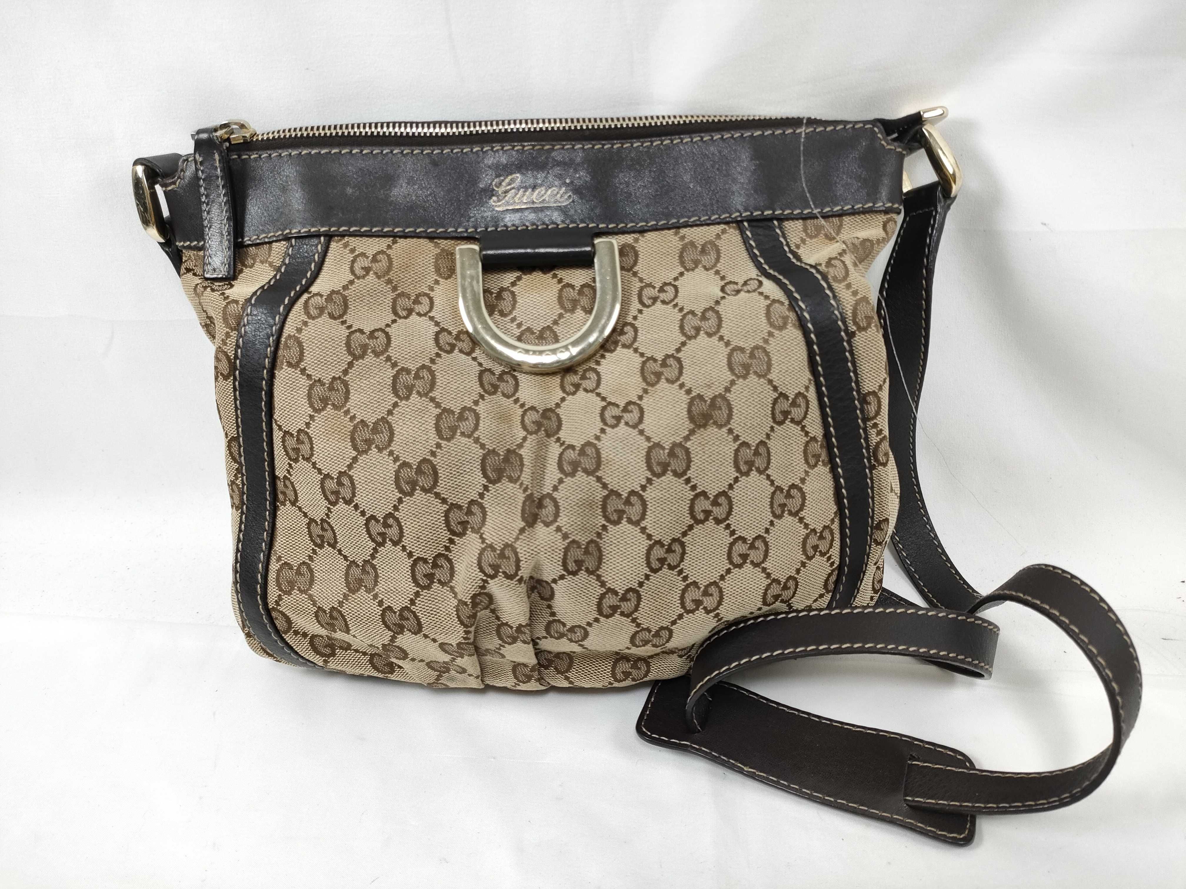 Abbey Shoulder Bag GG Canvas 203257 Shoulder Bag