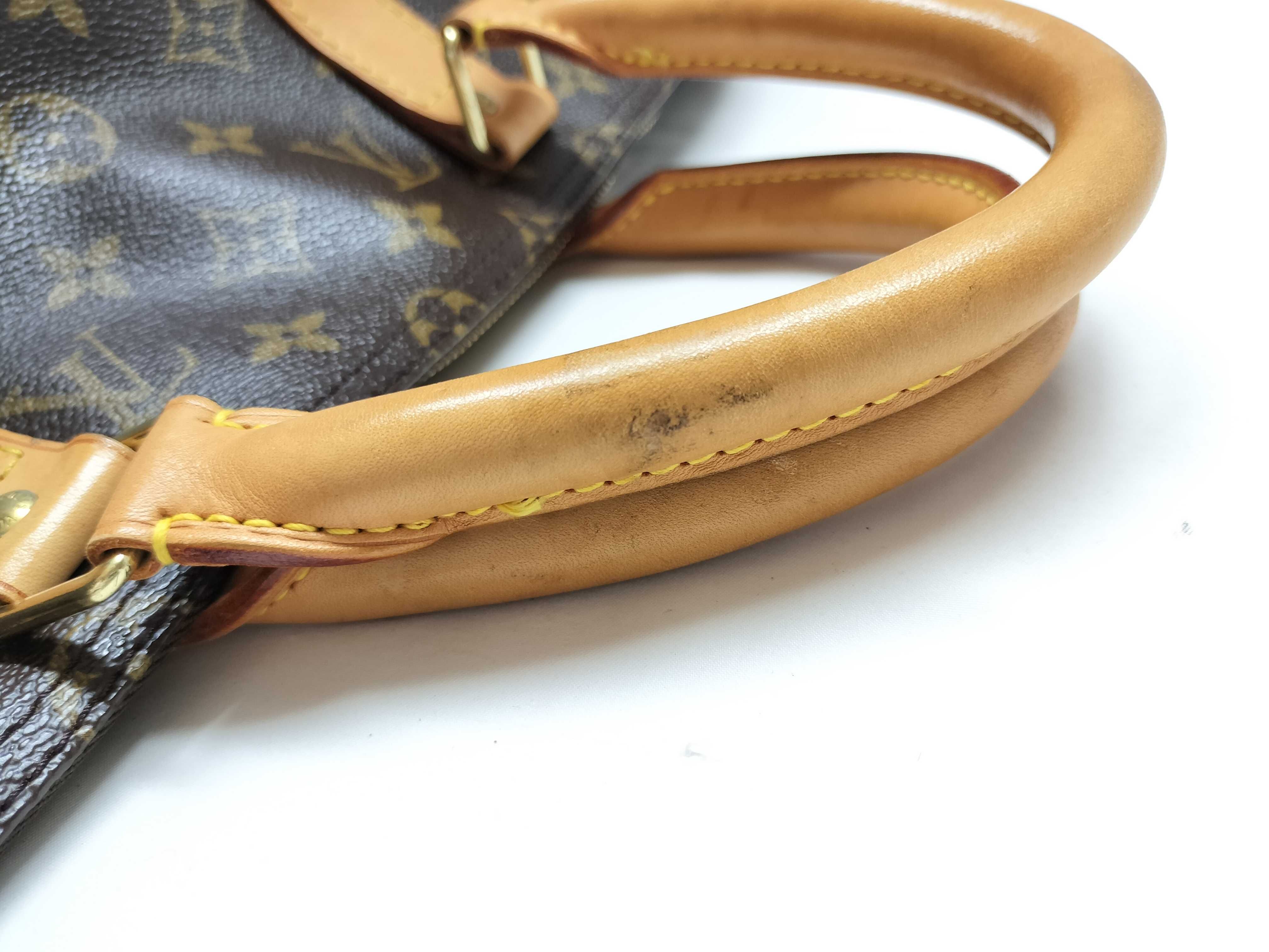 Monogram Keepall Bandoulière 50 M41416 MB1025 Brown Boston Bag — view 12