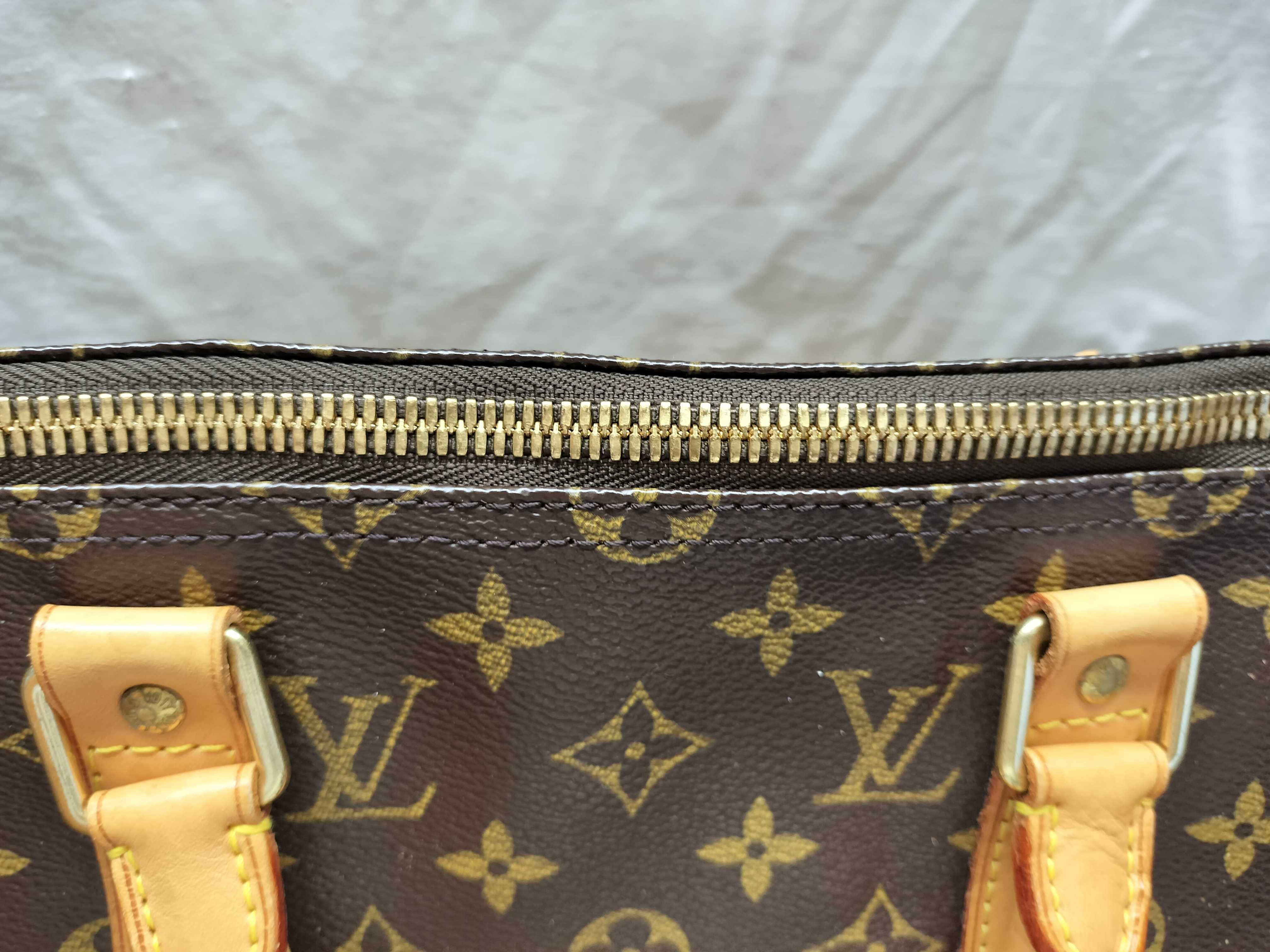 Monogram Keepall Bandoulière 50 M41416 MB1025 Brown Boston Bag — view 13