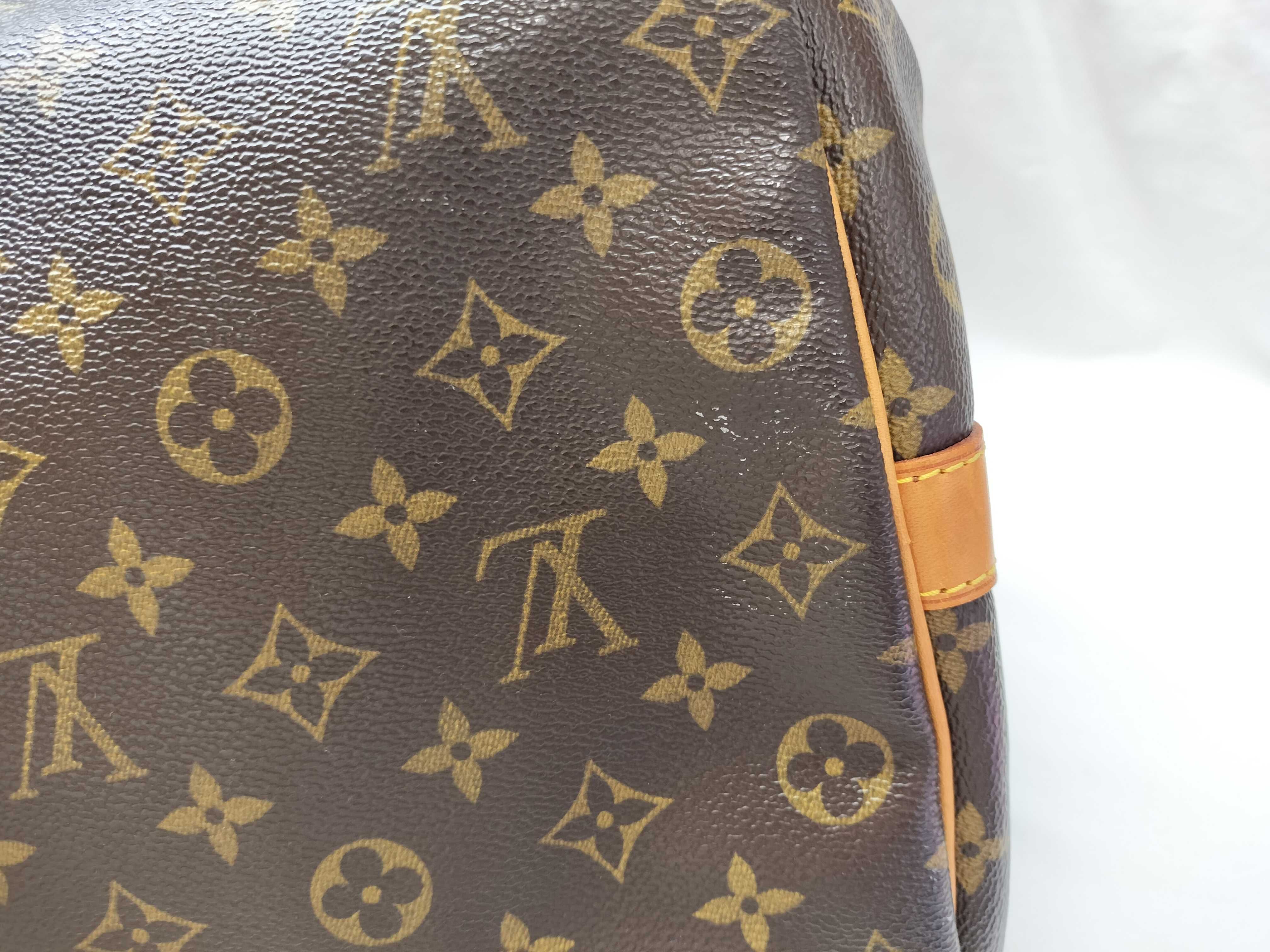 Monogram Keepall Bandoulière 50 M41416 MB1025 Brown Boston Bag — view 5