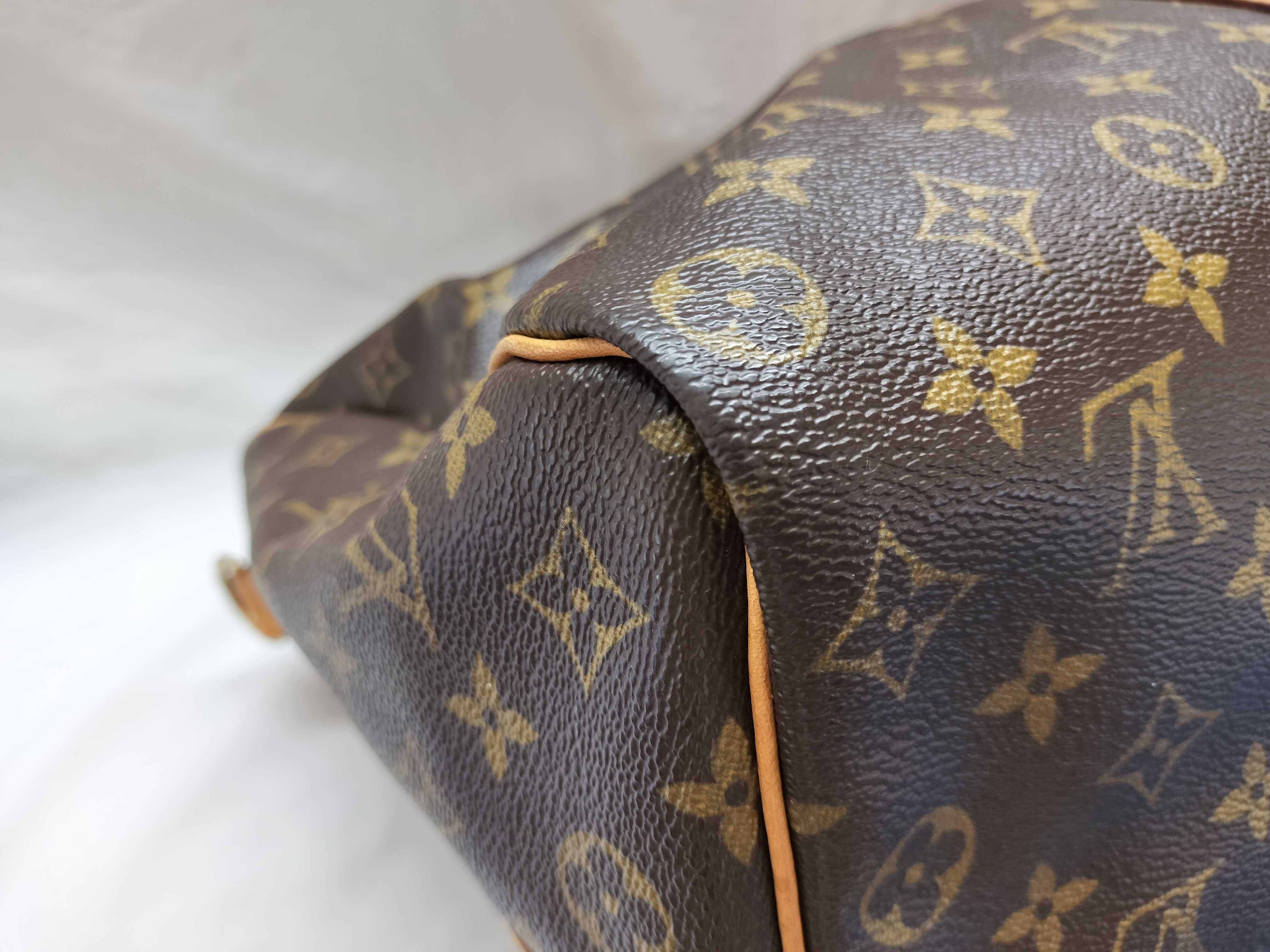 Monogram Keepall Bandoulière 50 M41416 MB1025 Brown Boston Bag — view 6