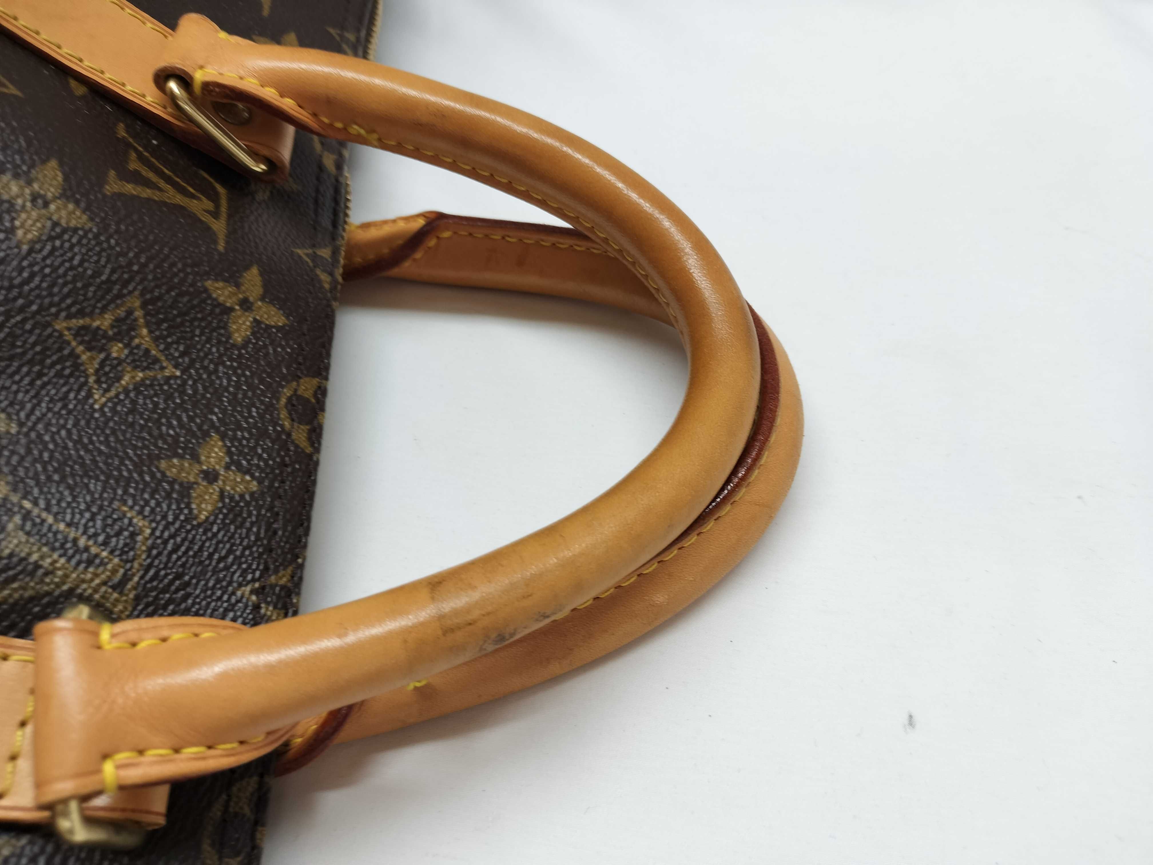 Monogram Keepall Bandoulière 50 M41416 MB1025 Brown Boston Bag — view 9