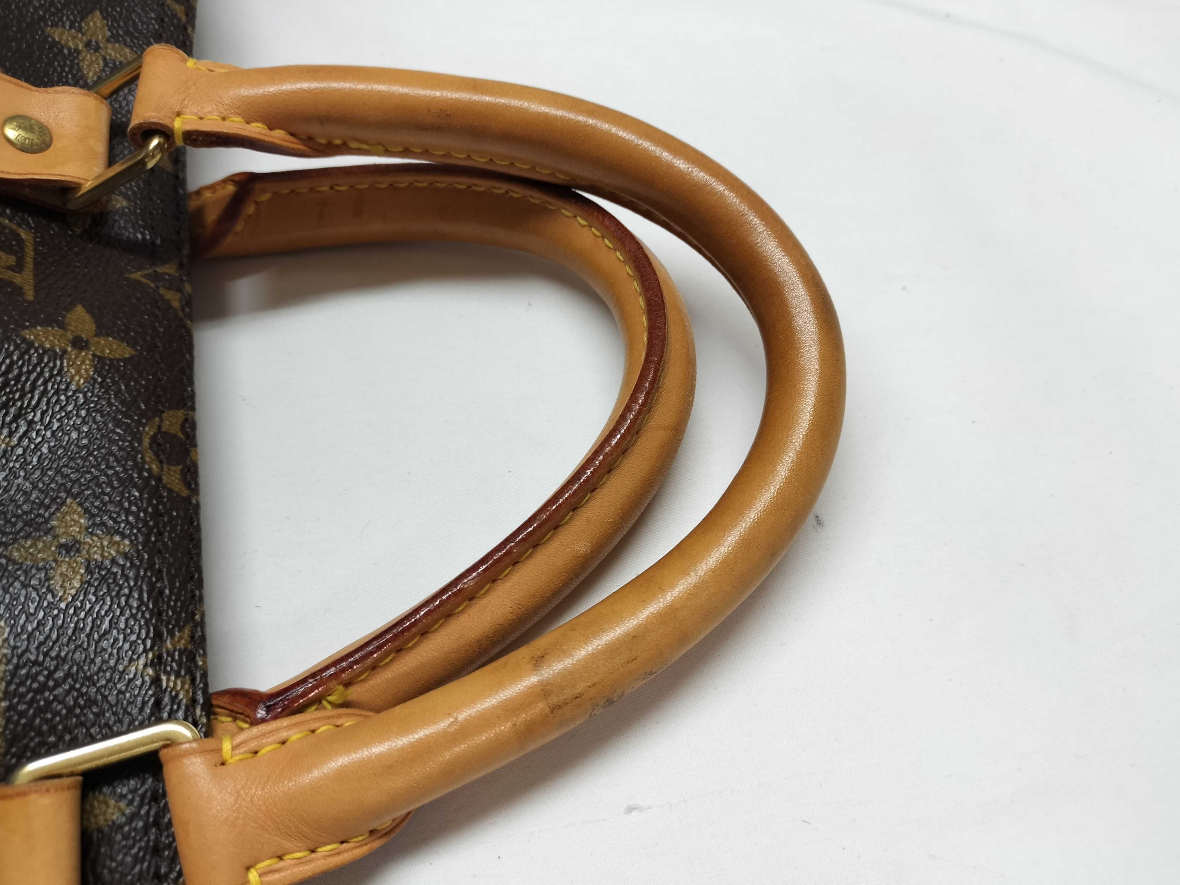 Monogram Keepall Bandoulière 50 M41416 MB1025 Brown Boston Bag — view 10