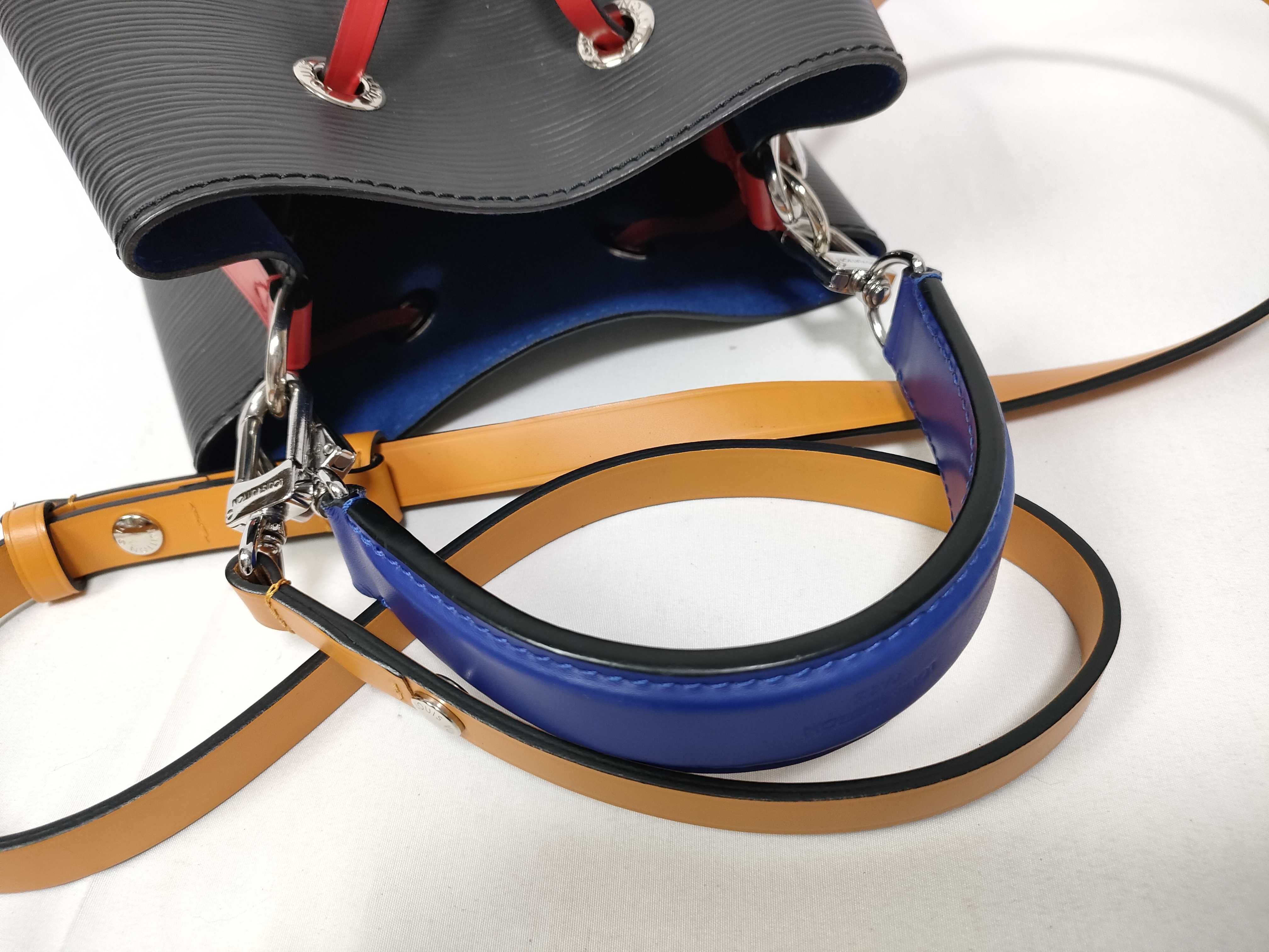 Epi Neo Noe BB Noir Saffron Shoulder Bag — view 9