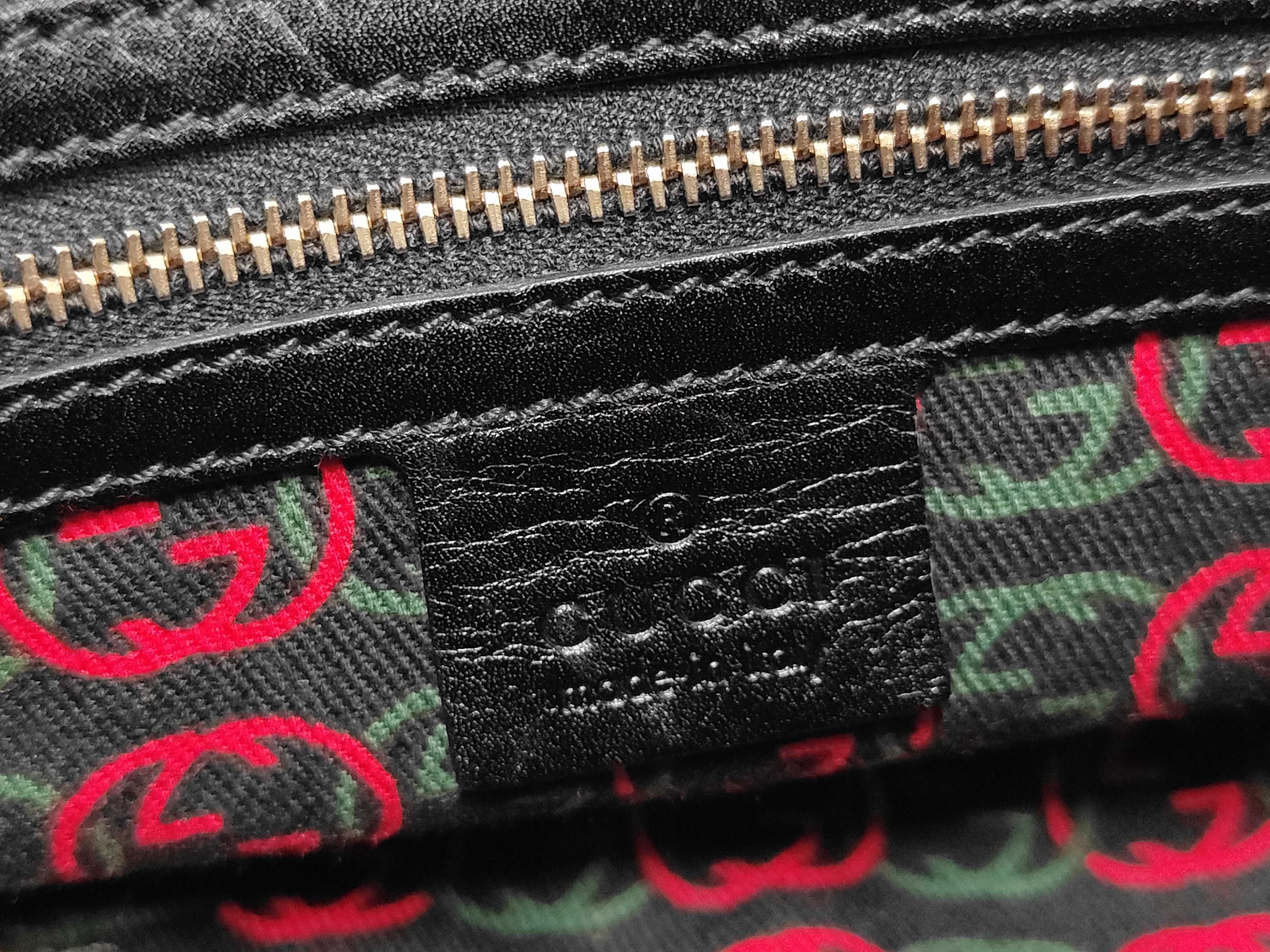 Guccissima Interlocking 170009 Handbag Black Handbag — view 11