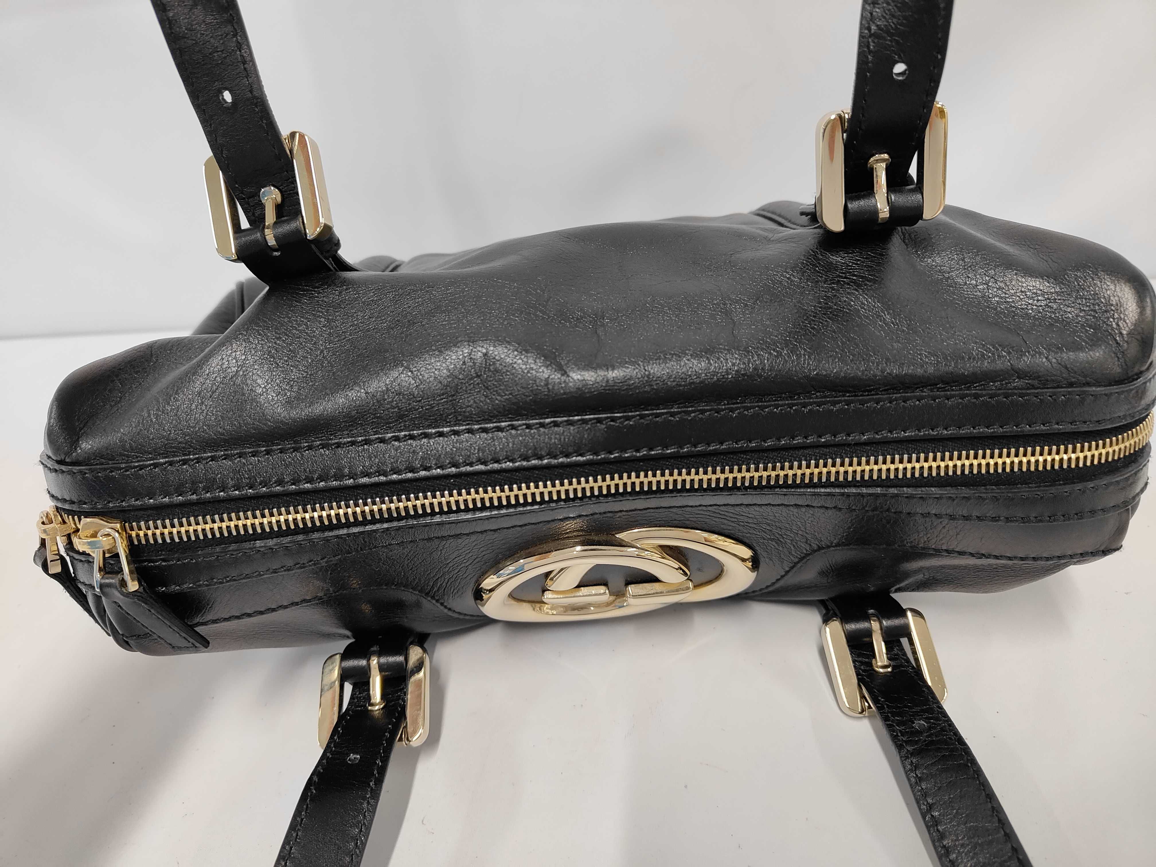 Guccissima Interlocking 170009 Handbag Black Handbag — view 8
