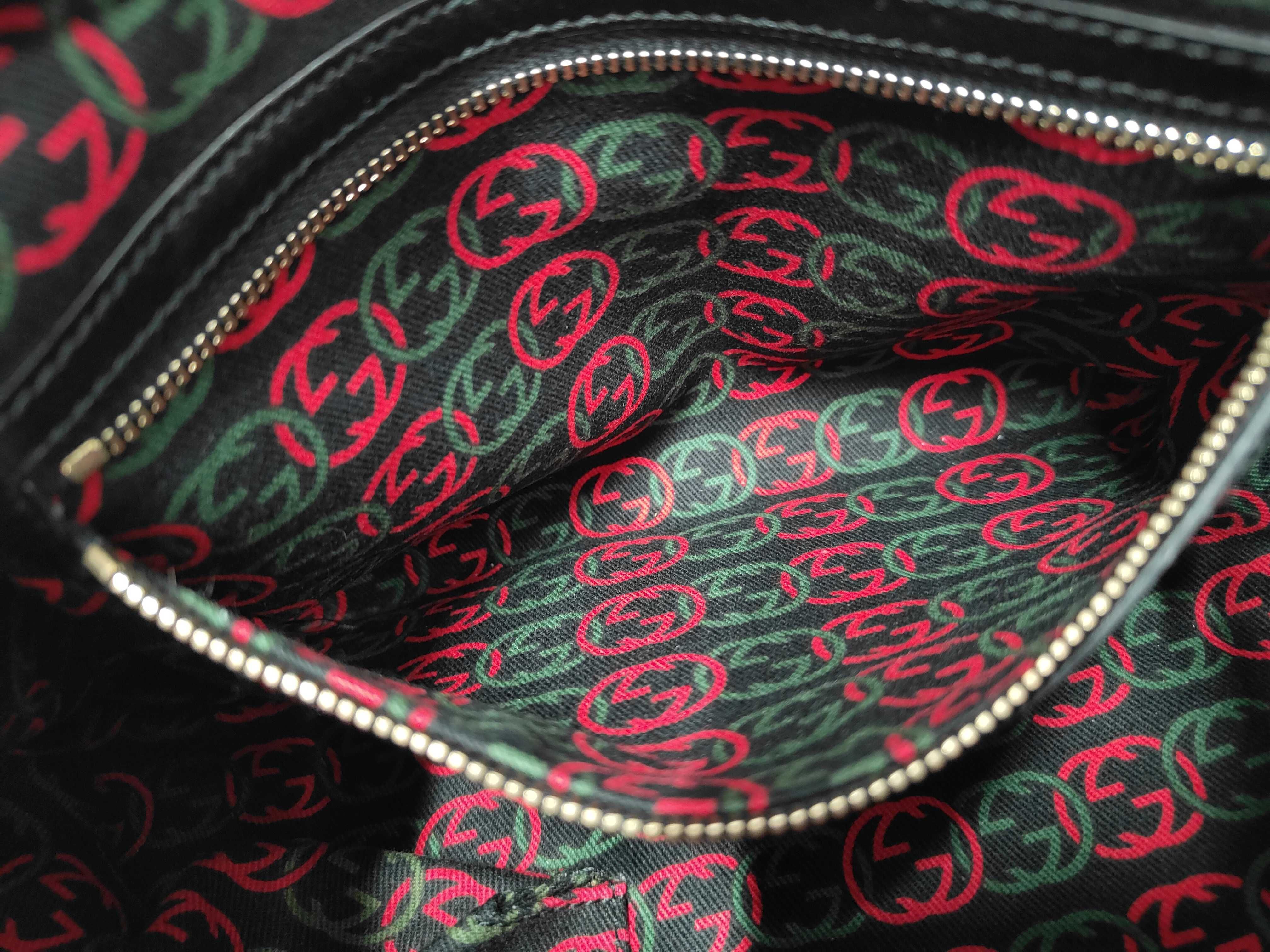 Guccissima Interlocking 170009 Handbag Black Handbag — view 10