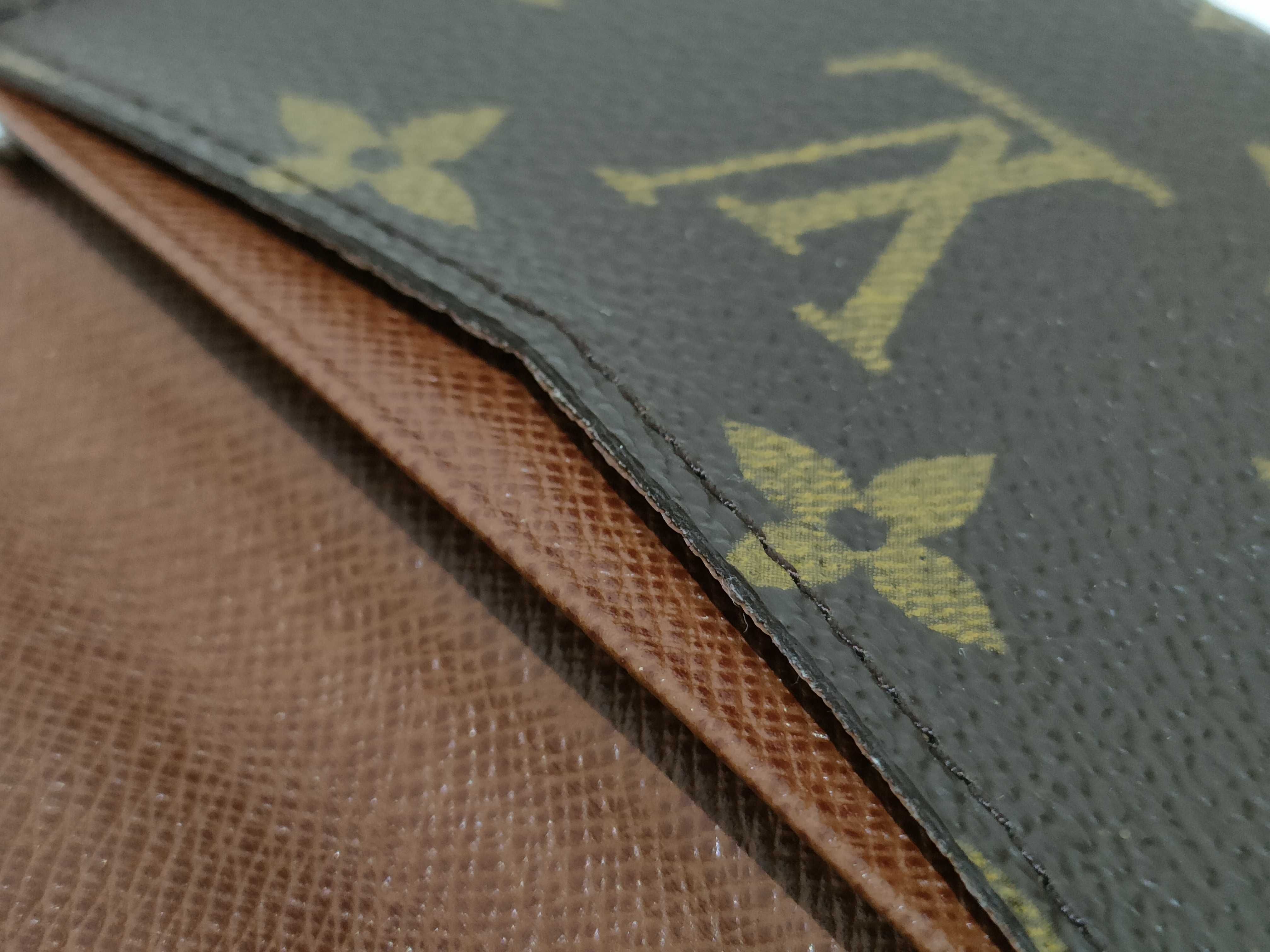 Monogram Vuitton Envelope Card Case — view 11
