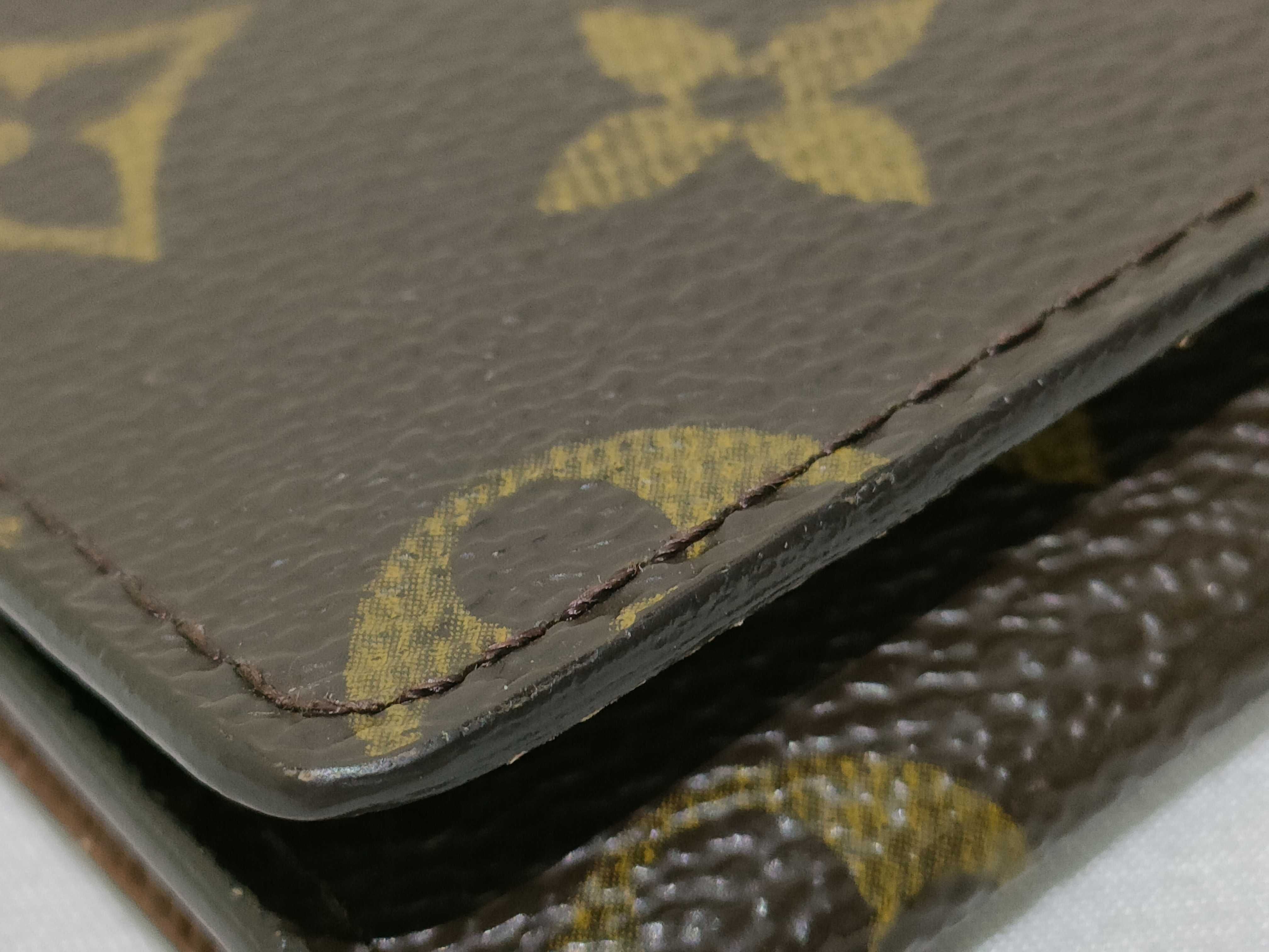 Monogram Vuitton Envelope Card Case — view 12