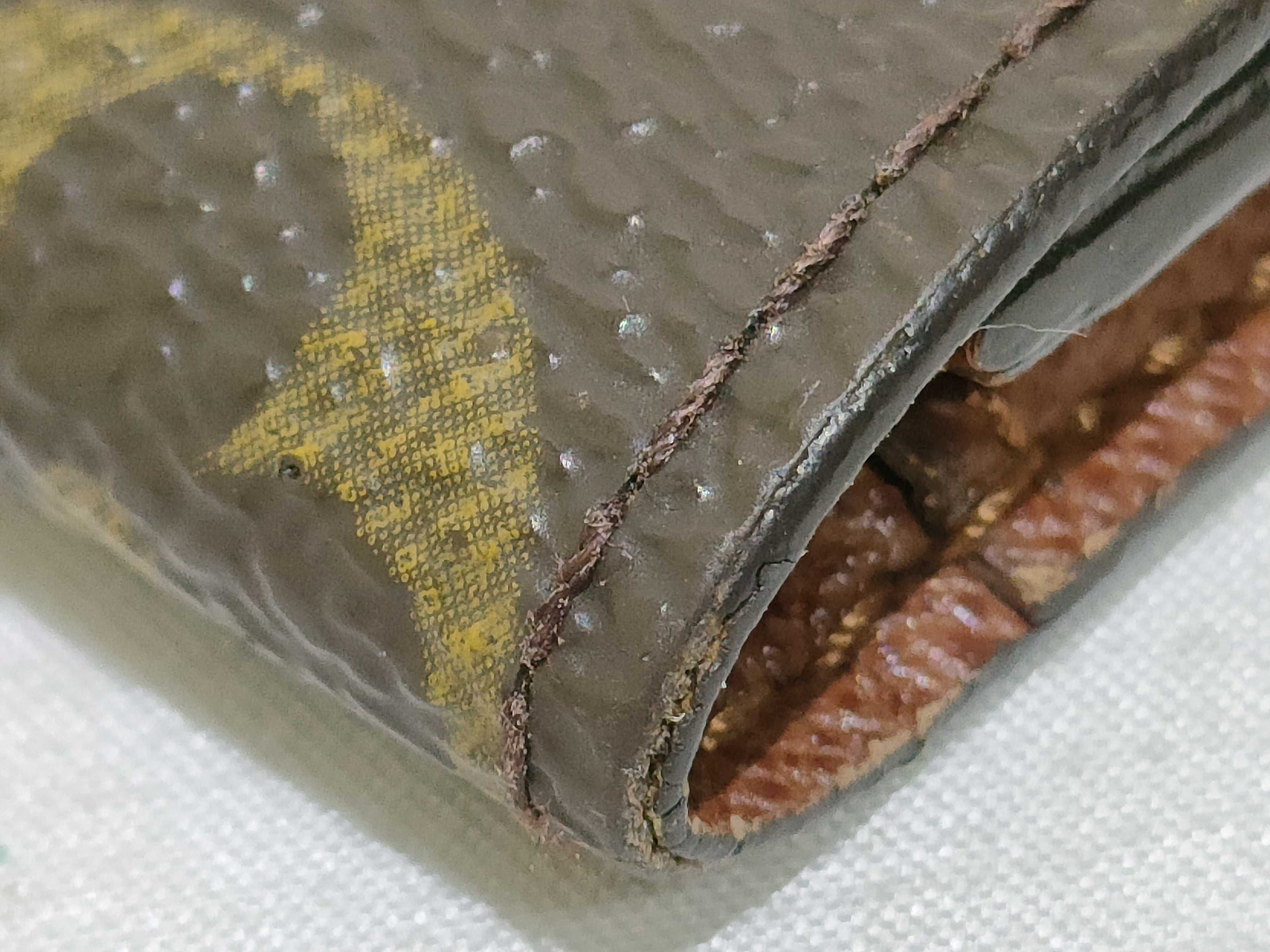 Monogram Vuitton Envelope Card Case — view 4
